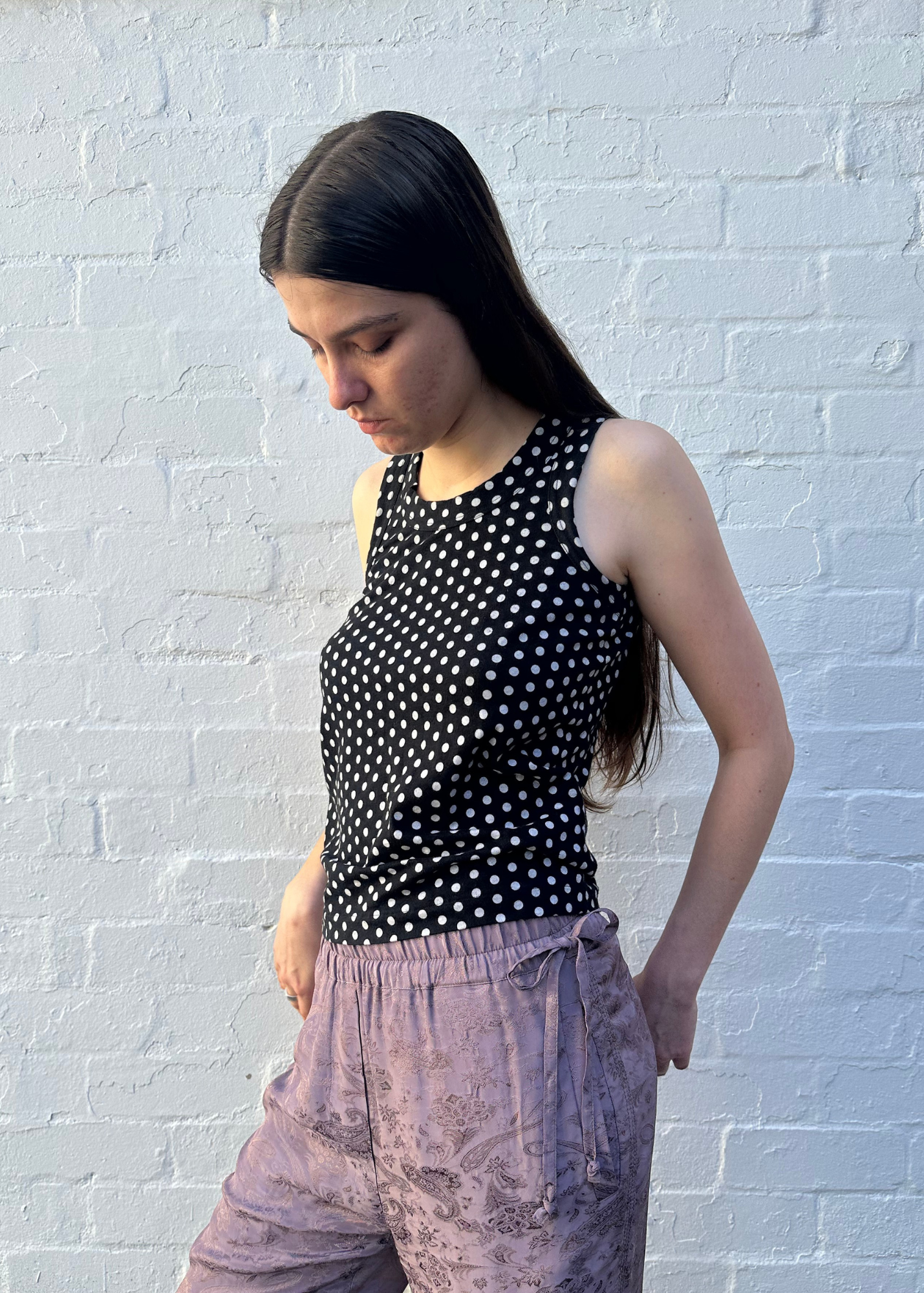 JUNYA WATANABE X COMME DES GARCONS Polkadot Top