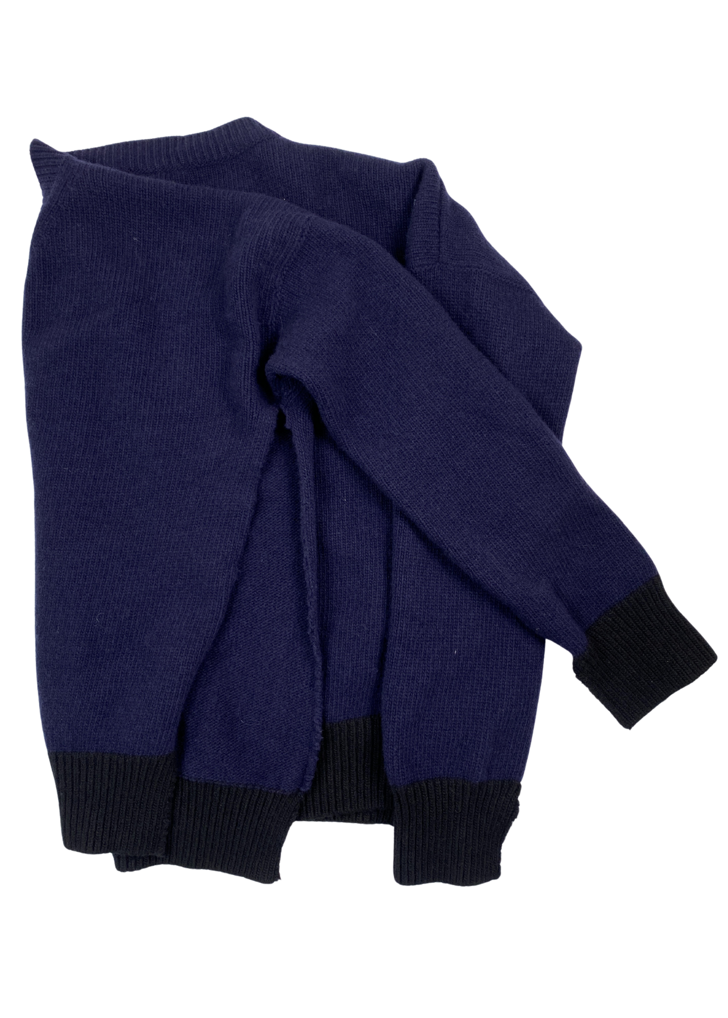 MARNI Virgin Wool Open Side Boxy Knit