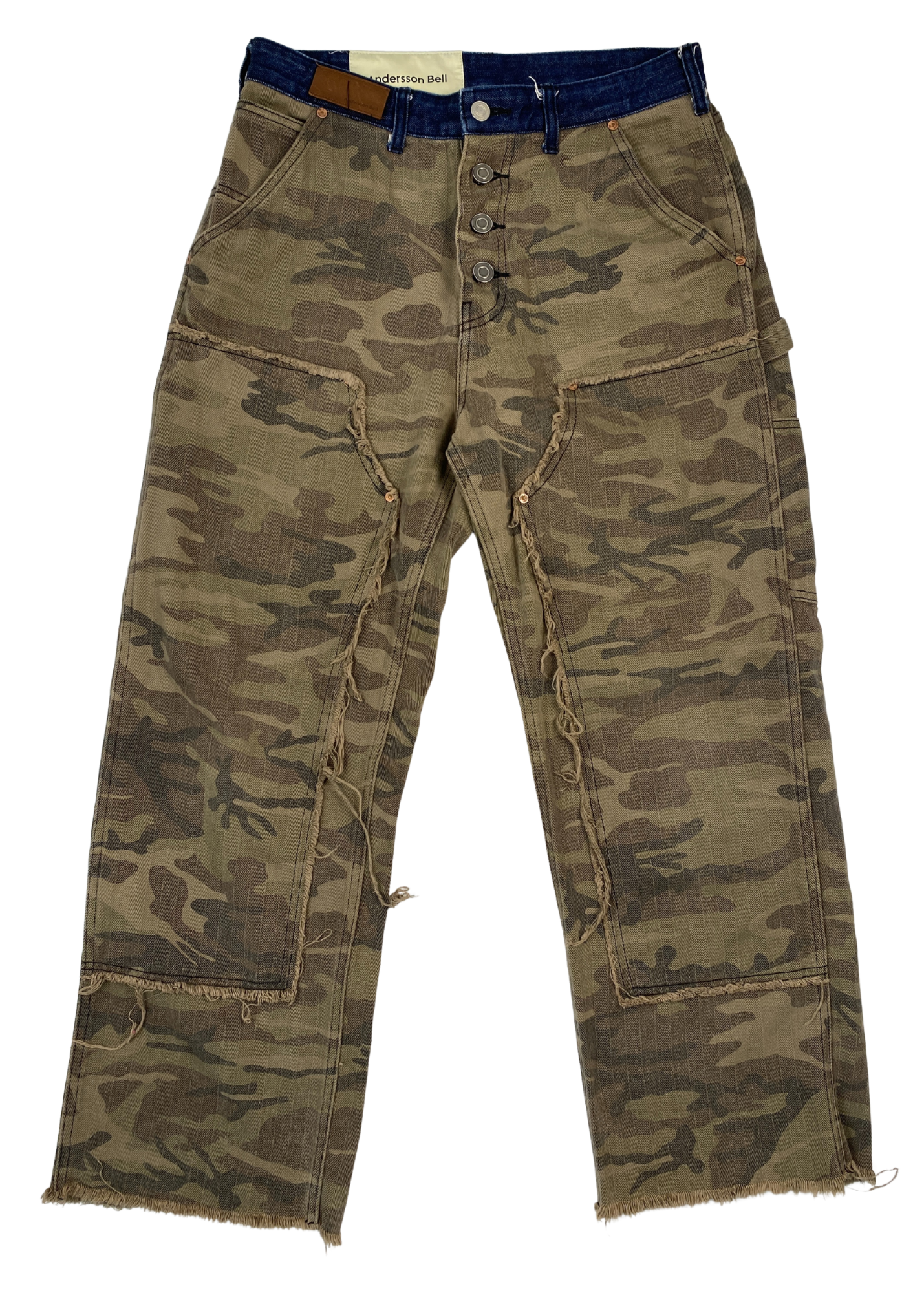 ANDERSSON BELL 'Camouflage Carpenter Jean'