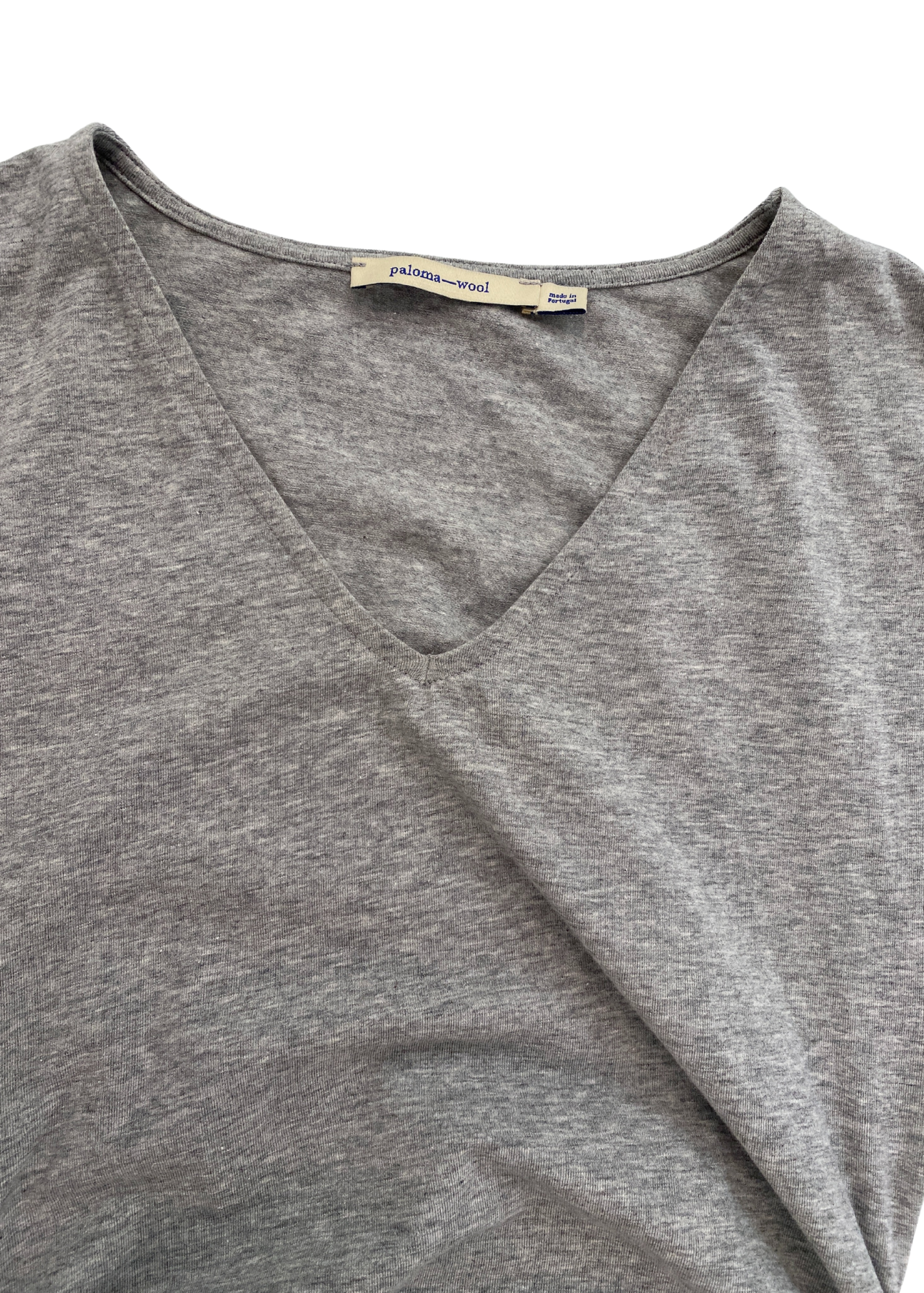 PALOMA WOOL 'Mes' Ruched Midi Dress