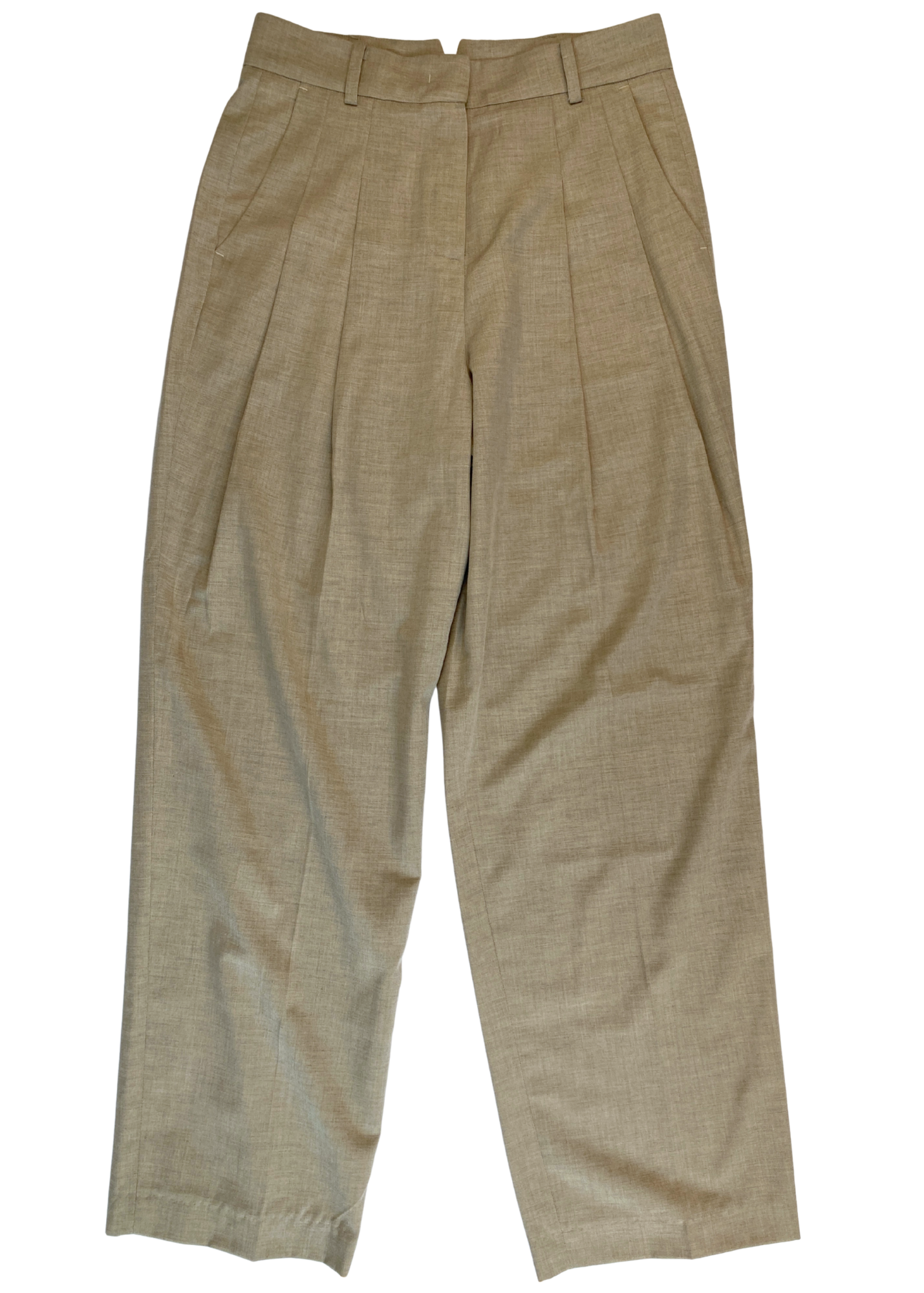 THE FRANKIE SHOP Front Pleat Wide Trousers