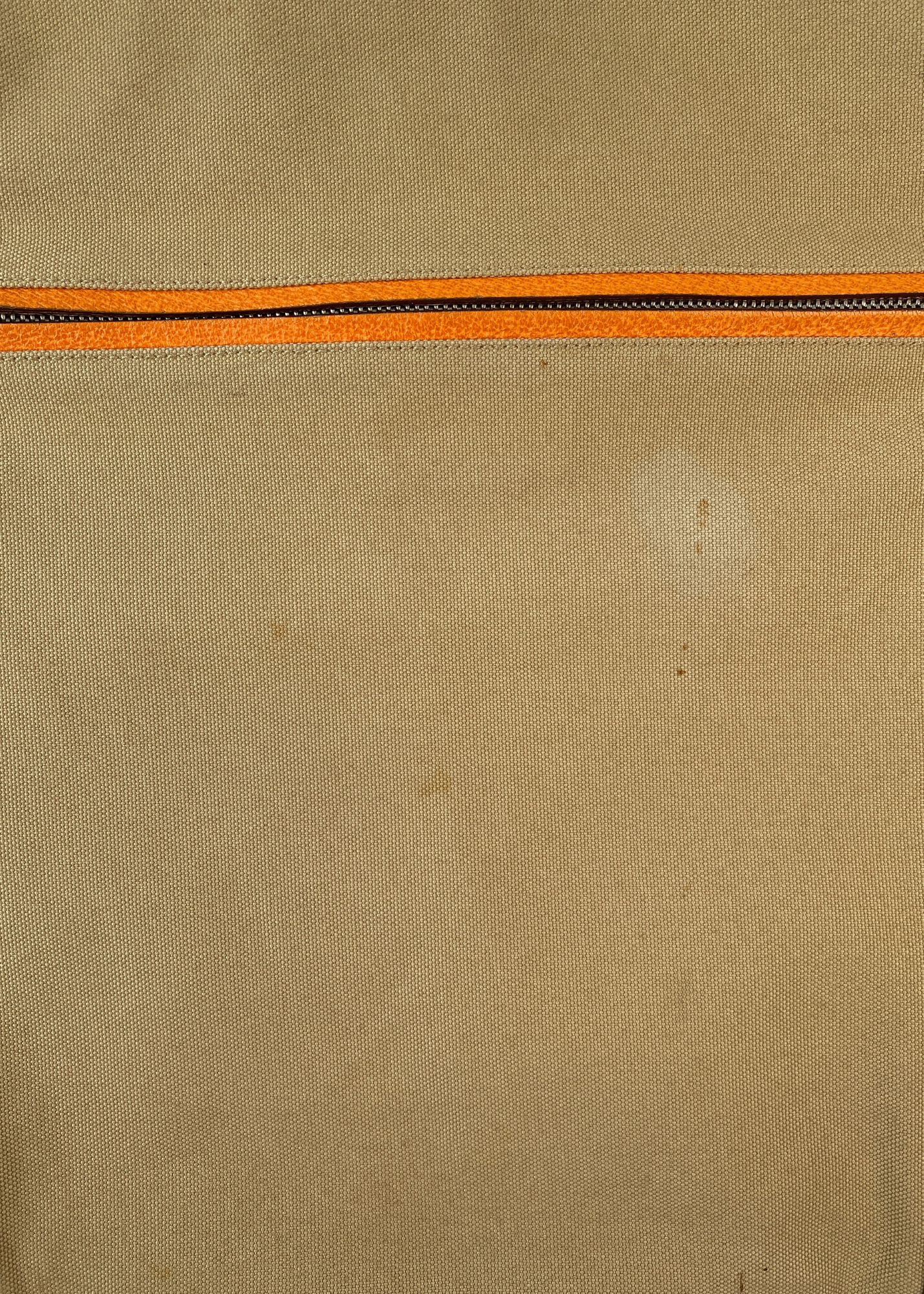 PRADA (AS IS) Canvas + Leather Trim Crossbody Tote