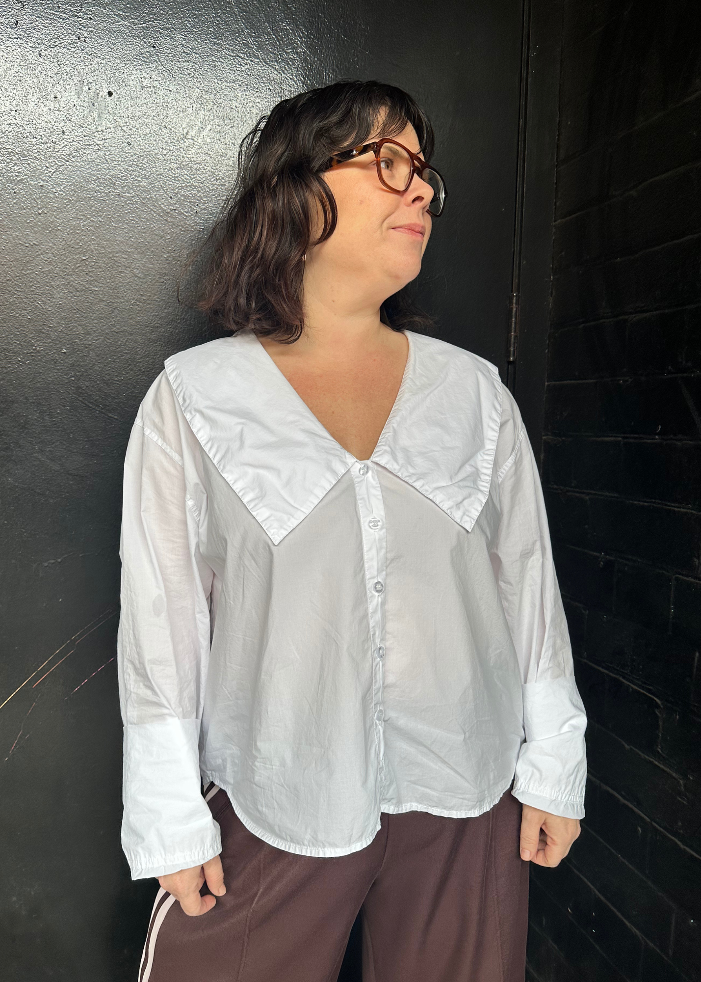 DEIJI STUDIOS Sailor Collar Shirt