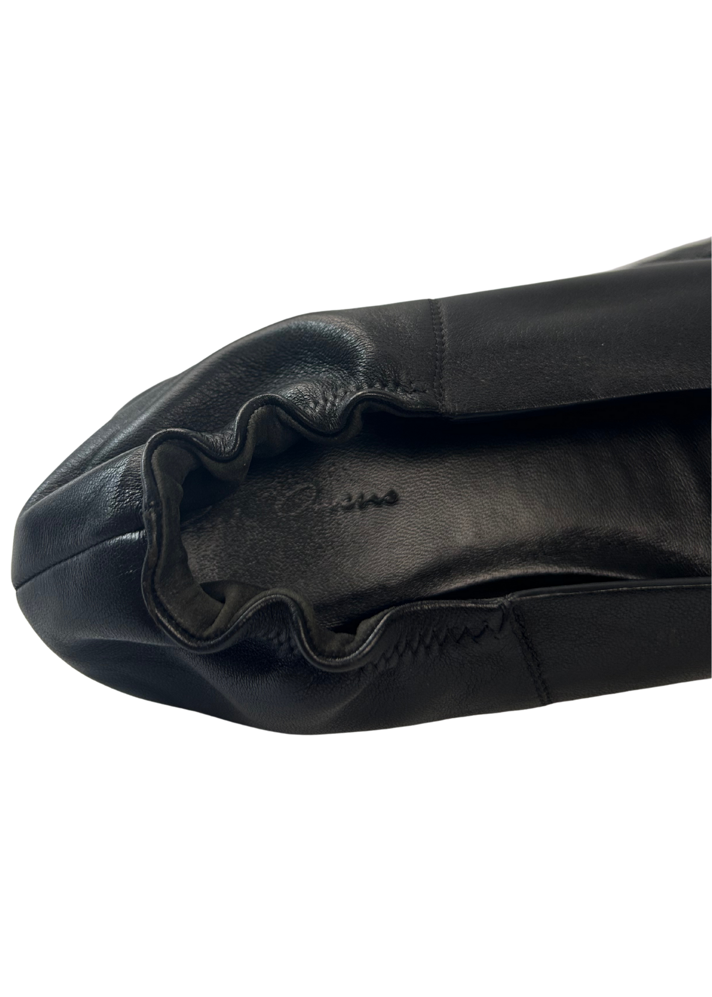 RICK OWENS (AS IS) S/S 2018 Leather 'Geo Ballerina'