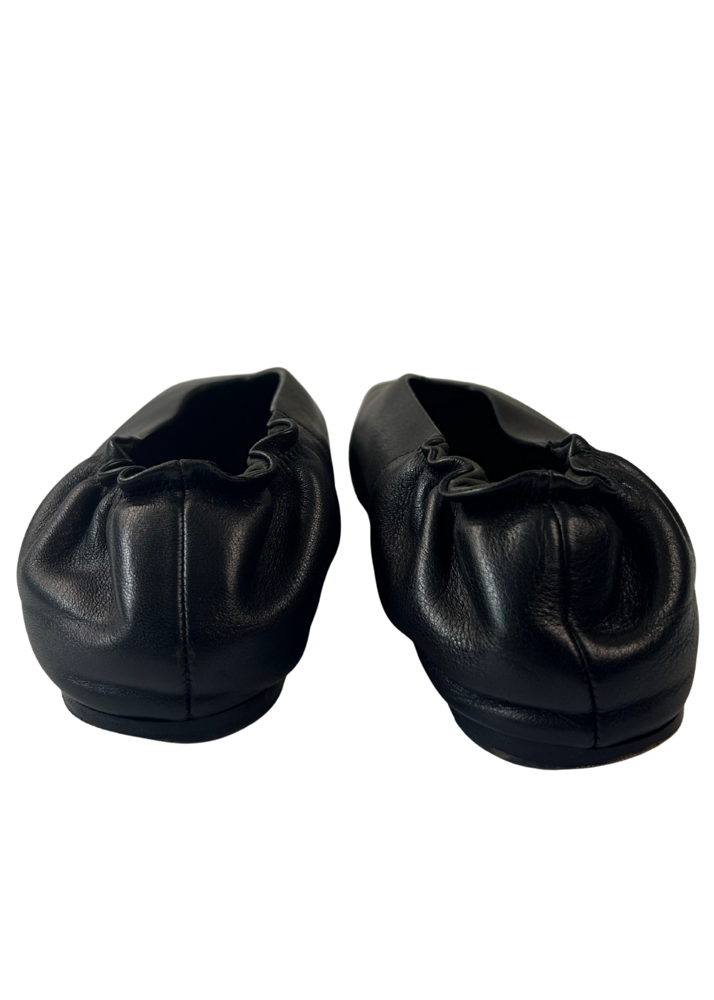 RICK OWENS (AS IS) S/S 2018 Leather 'Geo Ballerina'