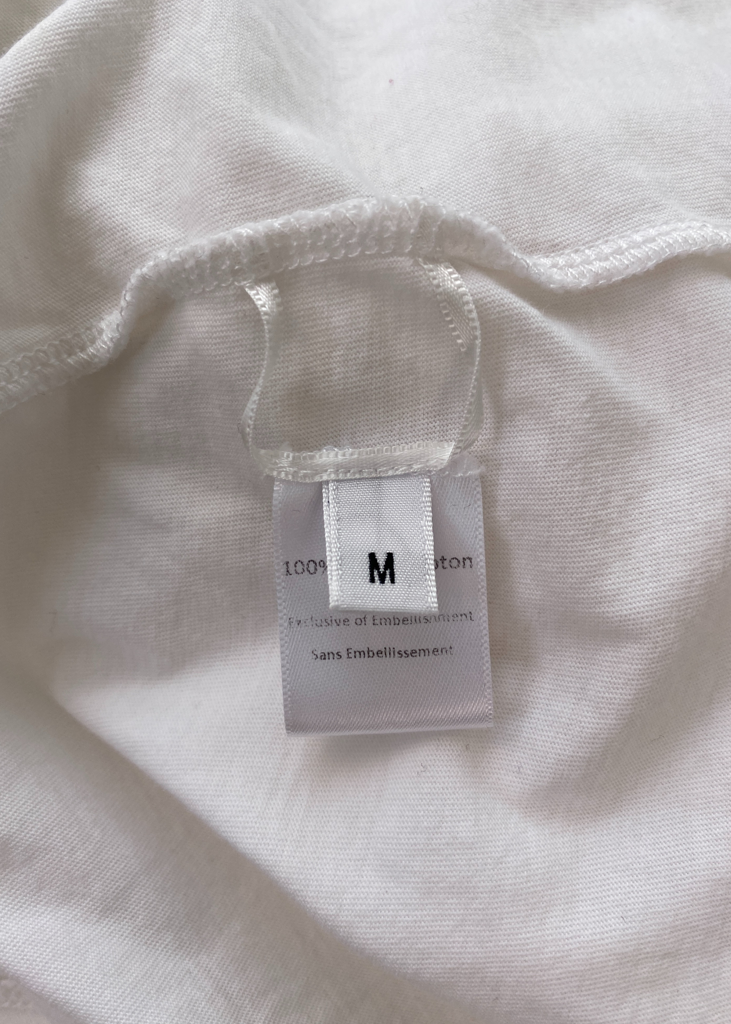 SIMONE ROCHA (AS IS) Pearl + Bows Cinched Asymmetrical T-Shirt