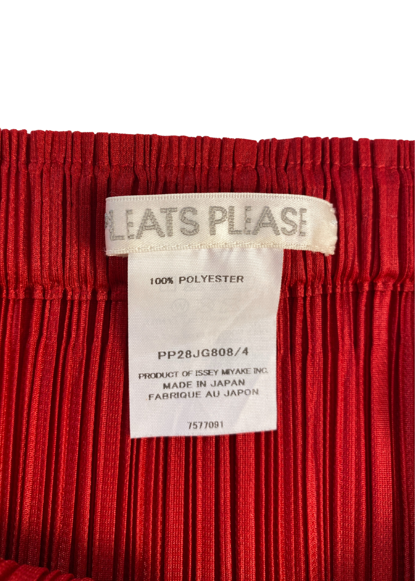ISSEY MIYAKE PLEATS PLEASE Pleat Midi Skirt