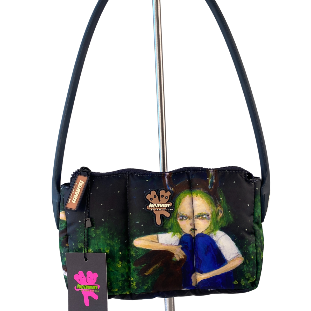 HEAVEN BY MARC JACOBS (BNWT) 'Eri' Print Rubber Strap