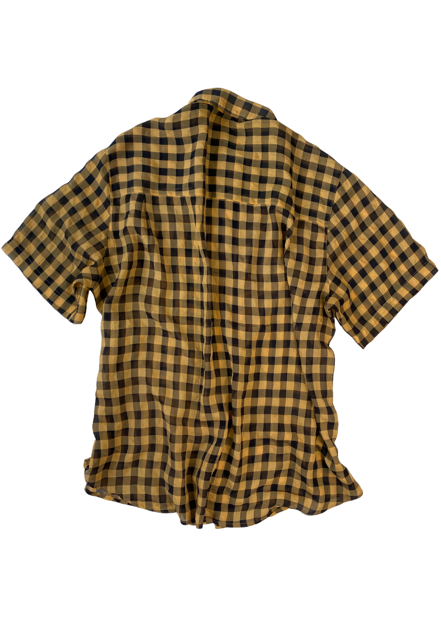 BLANCA Large Check Oversize Button Up Shirt