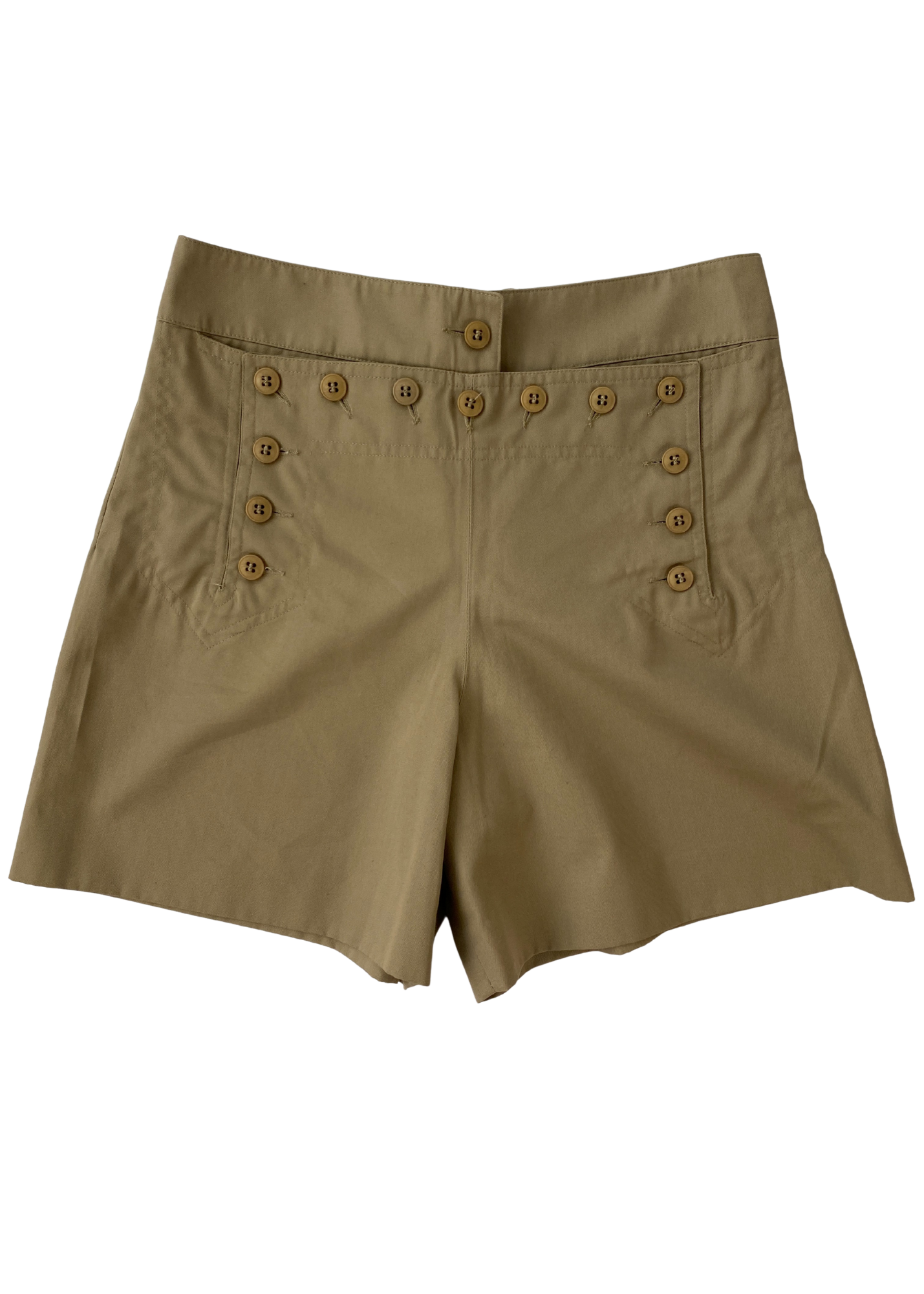 MIU MIU S/S 1998 Button Mini Shorts