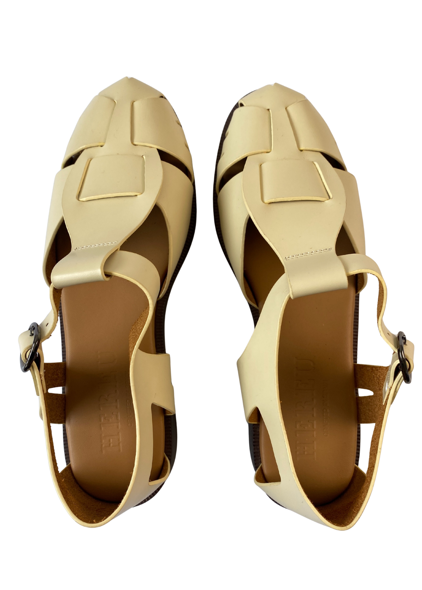 HEREU 'Pescu' Leather Fisherman Sandals
