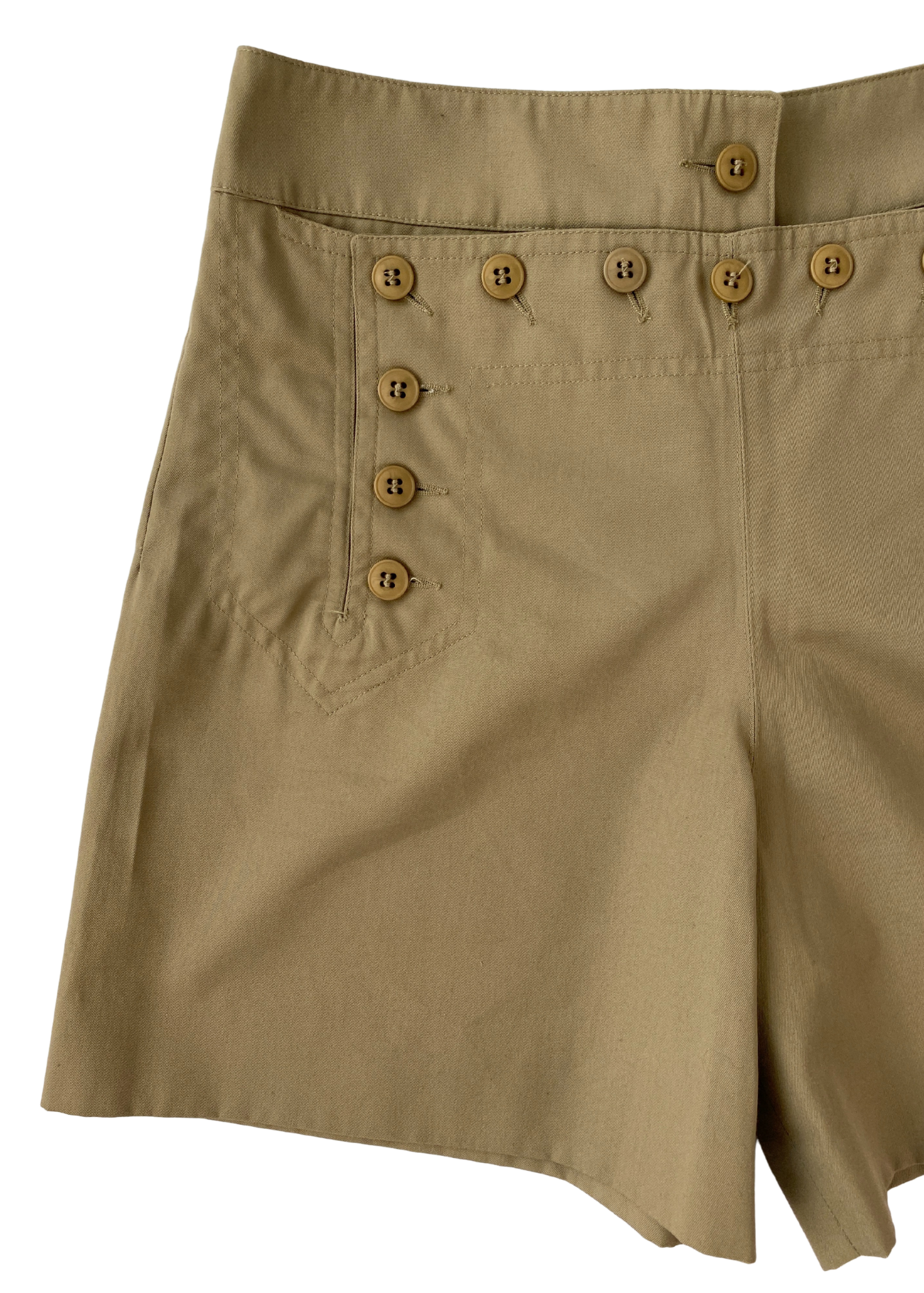 MIU MIU S/S 1998 Button Mini Shorts