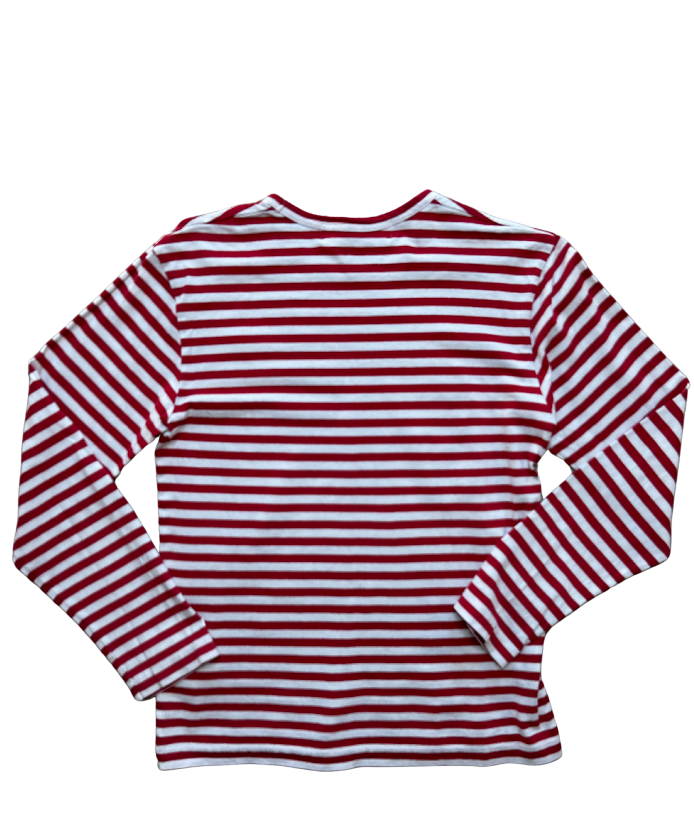 COMME DES GARCONS PLAY Stripe Long Sleeve Tee