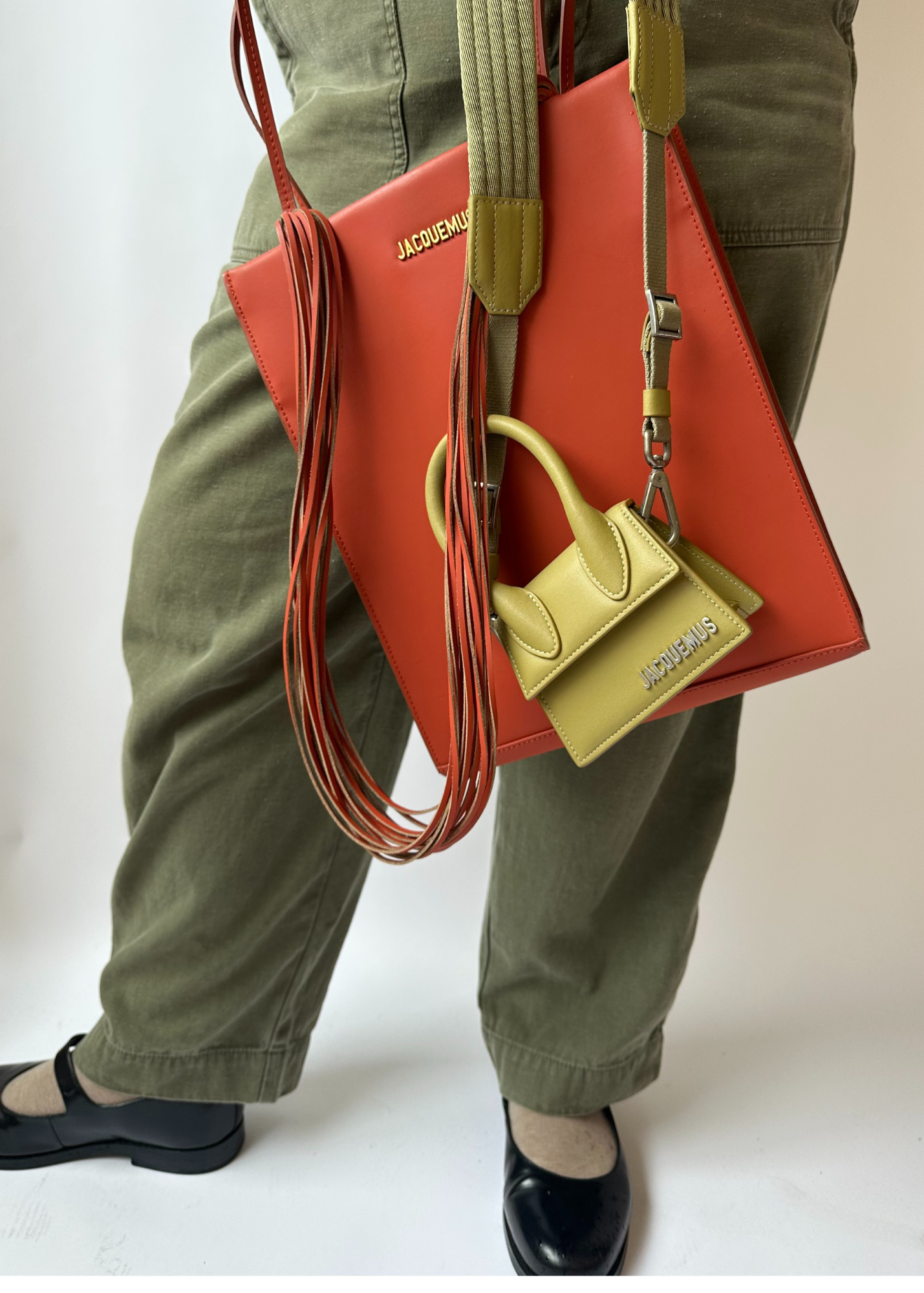 JACQUEMUS Le Chiquito Homme Leather Mini Crossbody