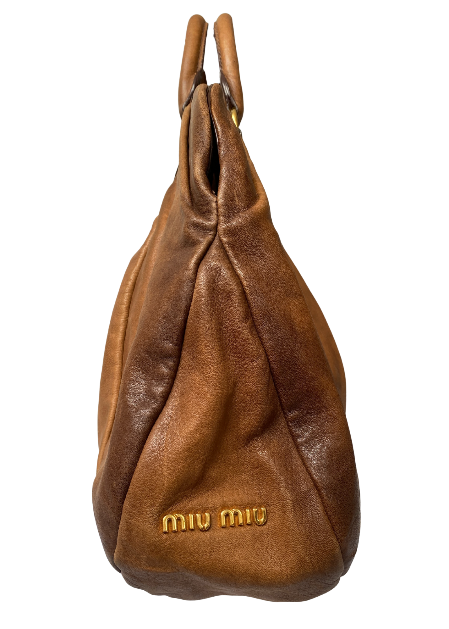 MIU MIU (AS IS) Brown Leather Doctors Bag