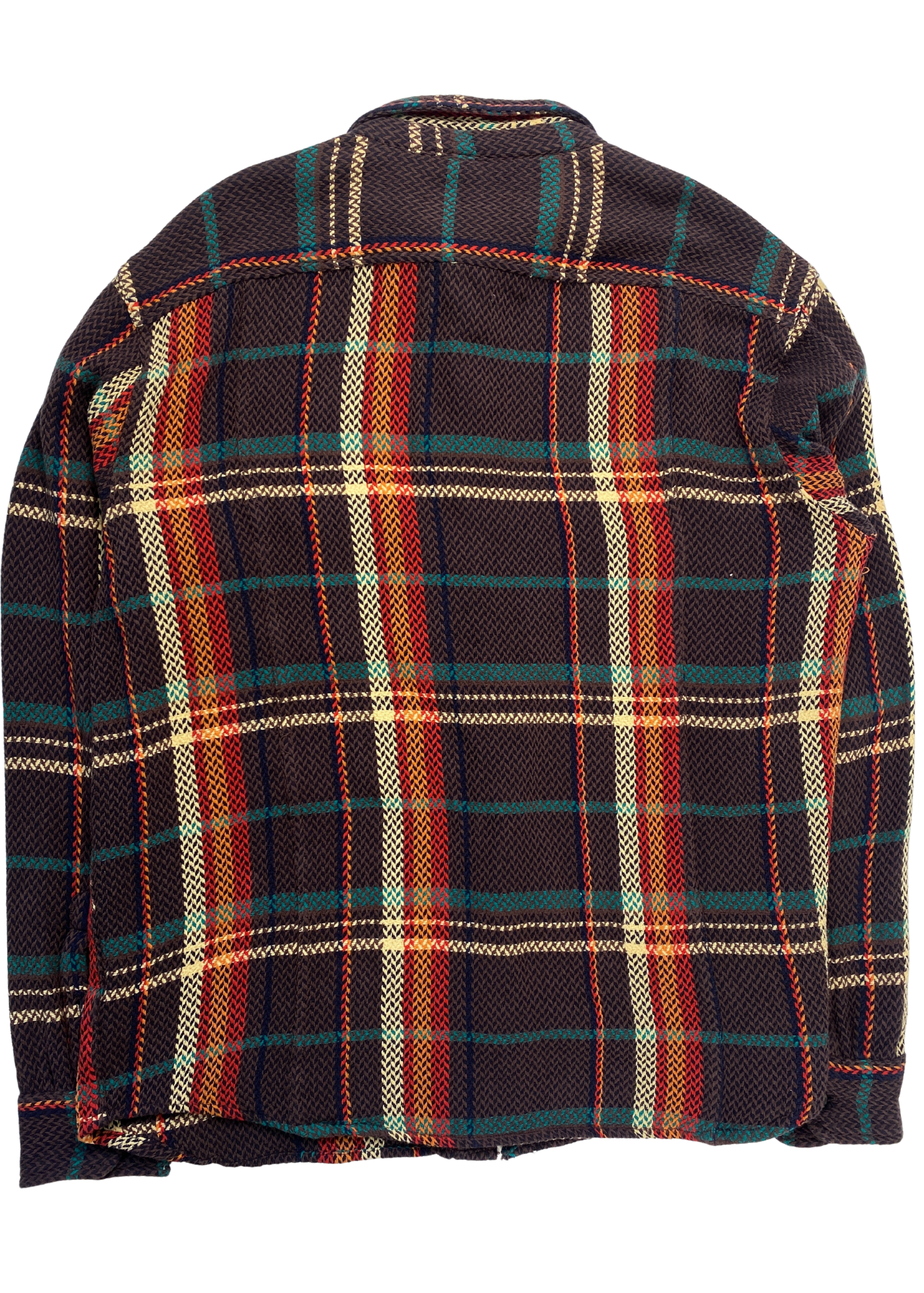 CORRIDOR NEW YORK Herringbone Plaid Button Up