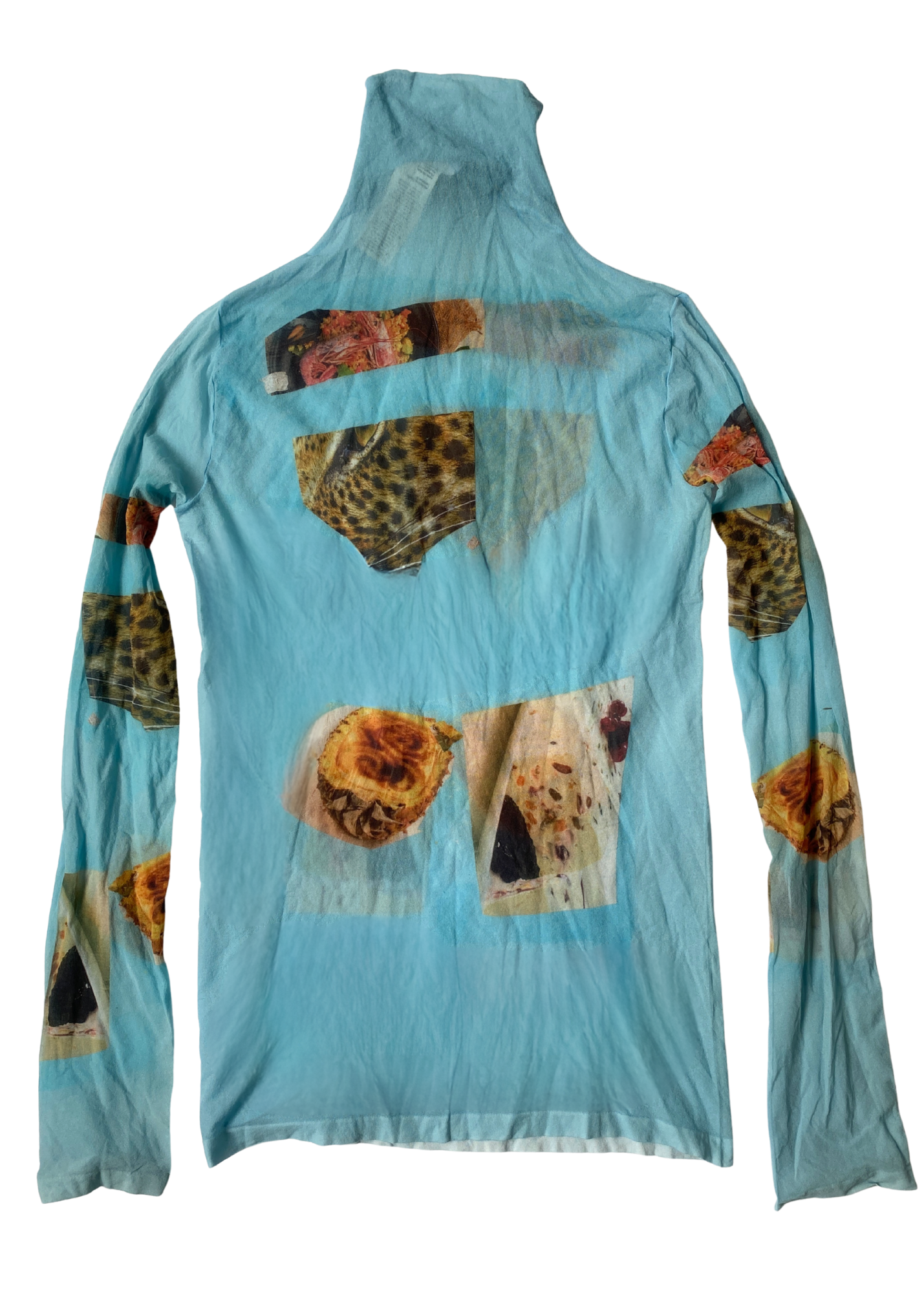 ACNE STUDIOS Print Second Skin Turtle Neck