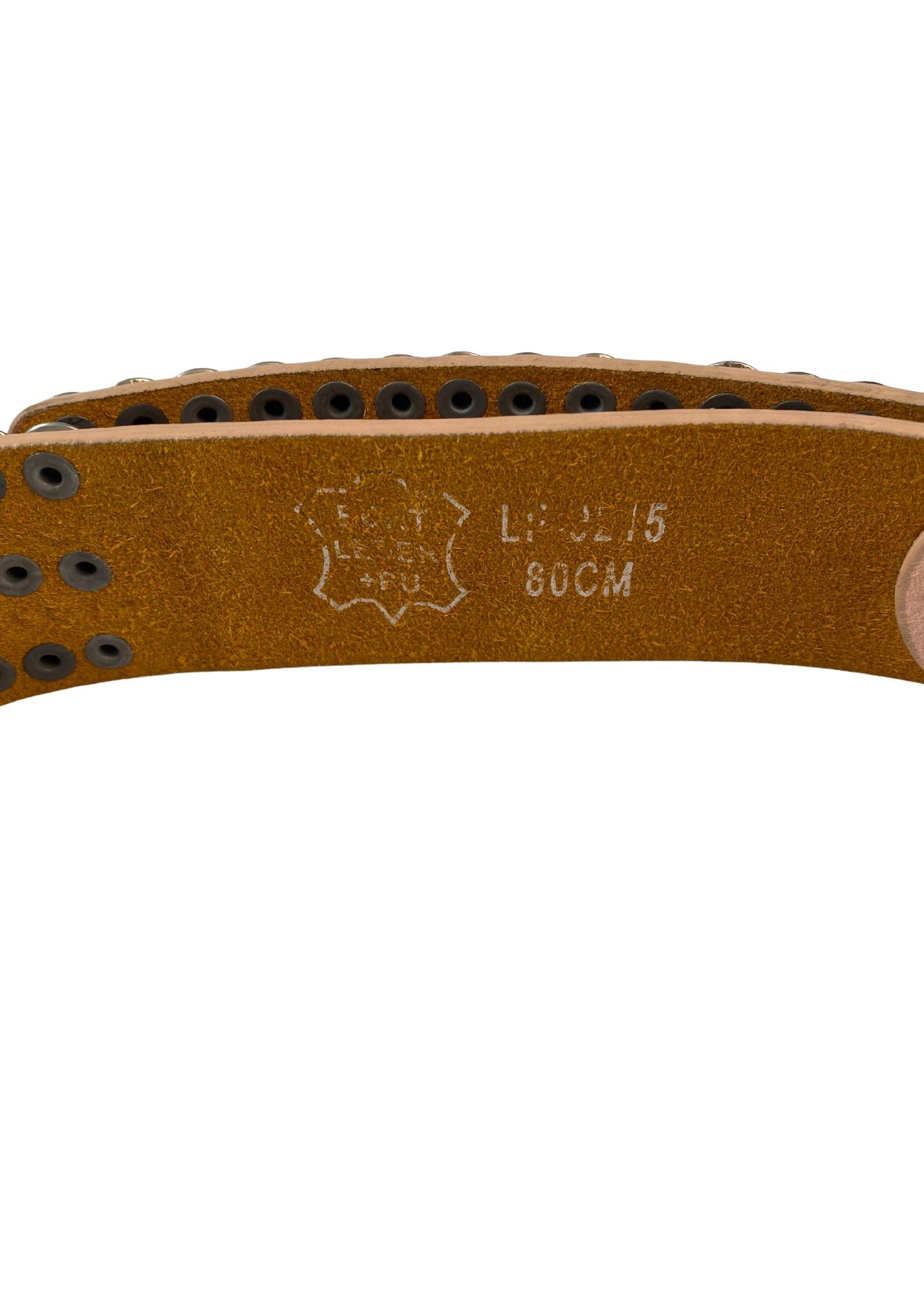 STUDDED Leather Belt