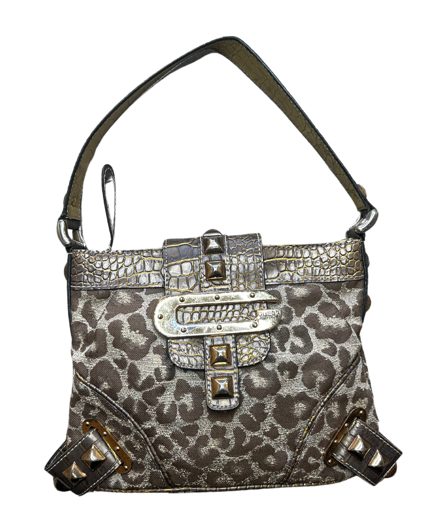 GUESS VINTAGE (AS IS) Animal Print Bag