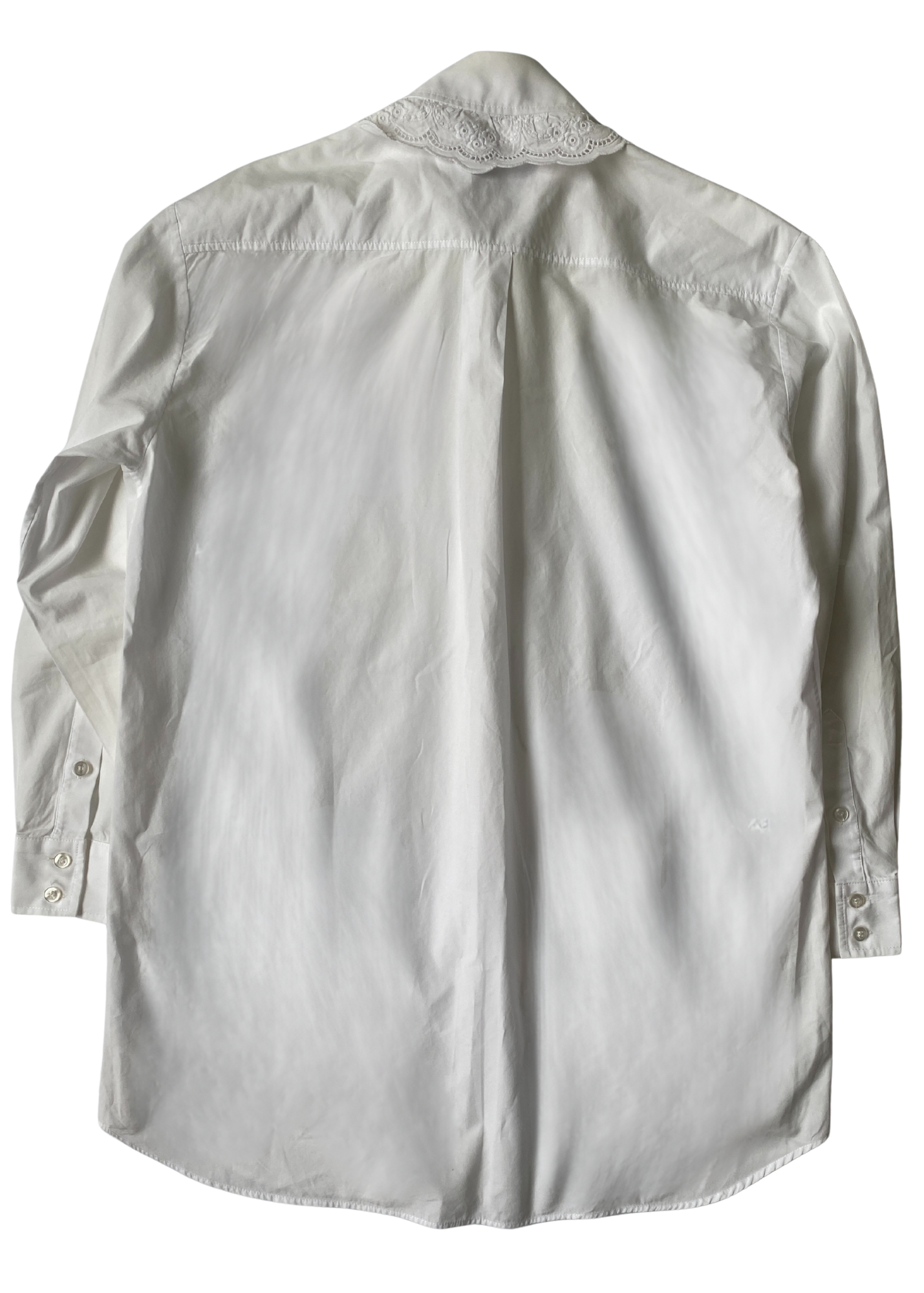 SIMONE ROCHA (AS IS) Broderie Anglaise Collar Shirt