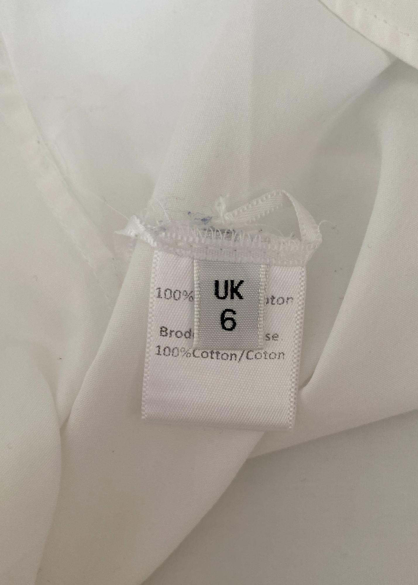 SIMONE ROCHA (AS IS) Broderie Anglaise Collar Shirt