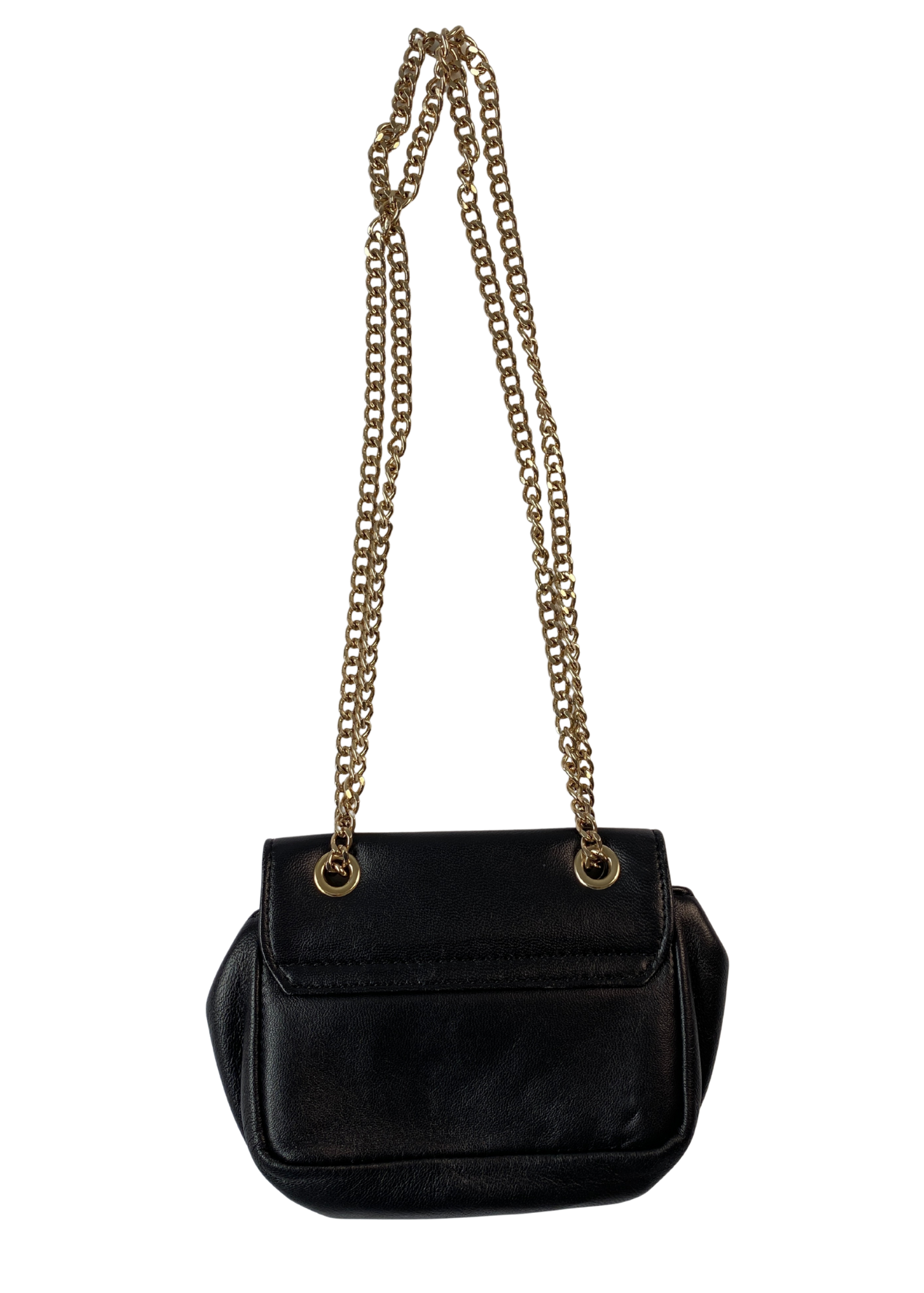 VIVIENNE WESTWOOD Leather Orb Gold Chain Mini Bag
