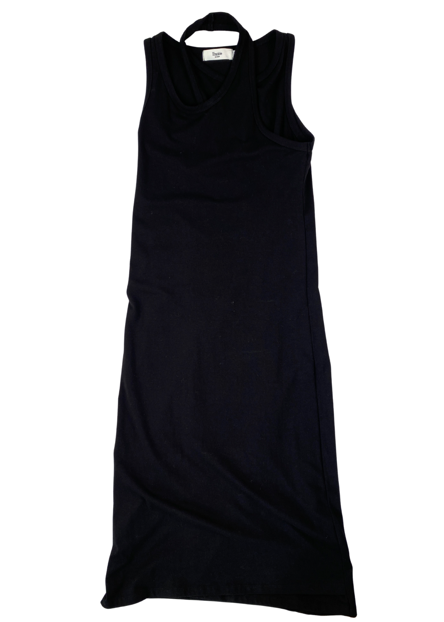 FRANKIE SHOP Twist Strap Midi Dress