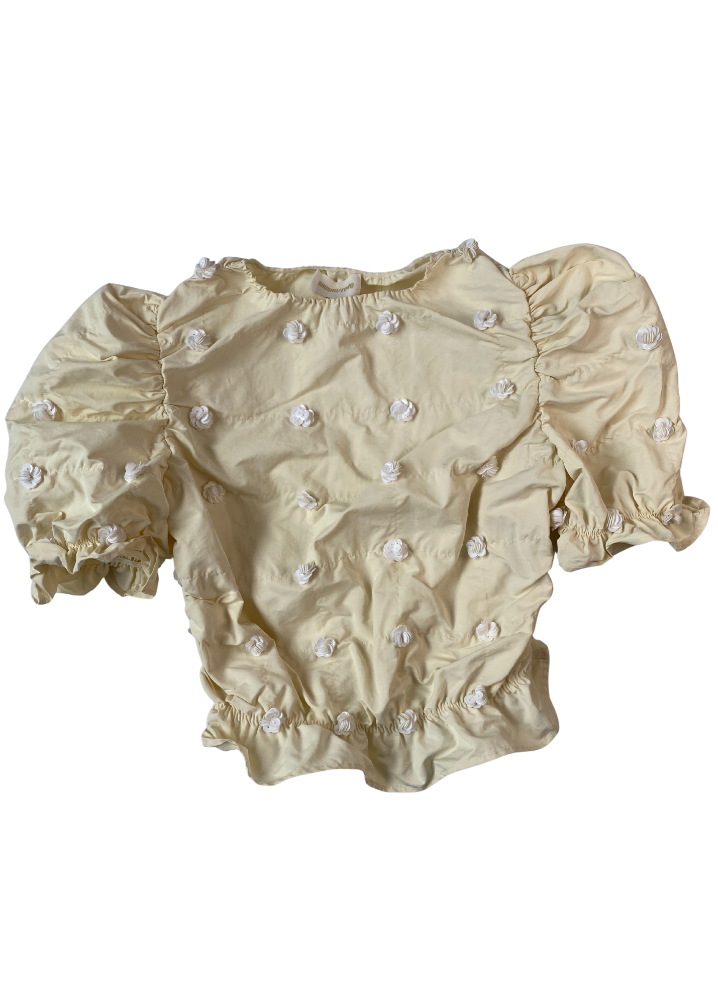 SHUSHU/TONG (AS IS) AW2021 Sequin 'Folding Top'