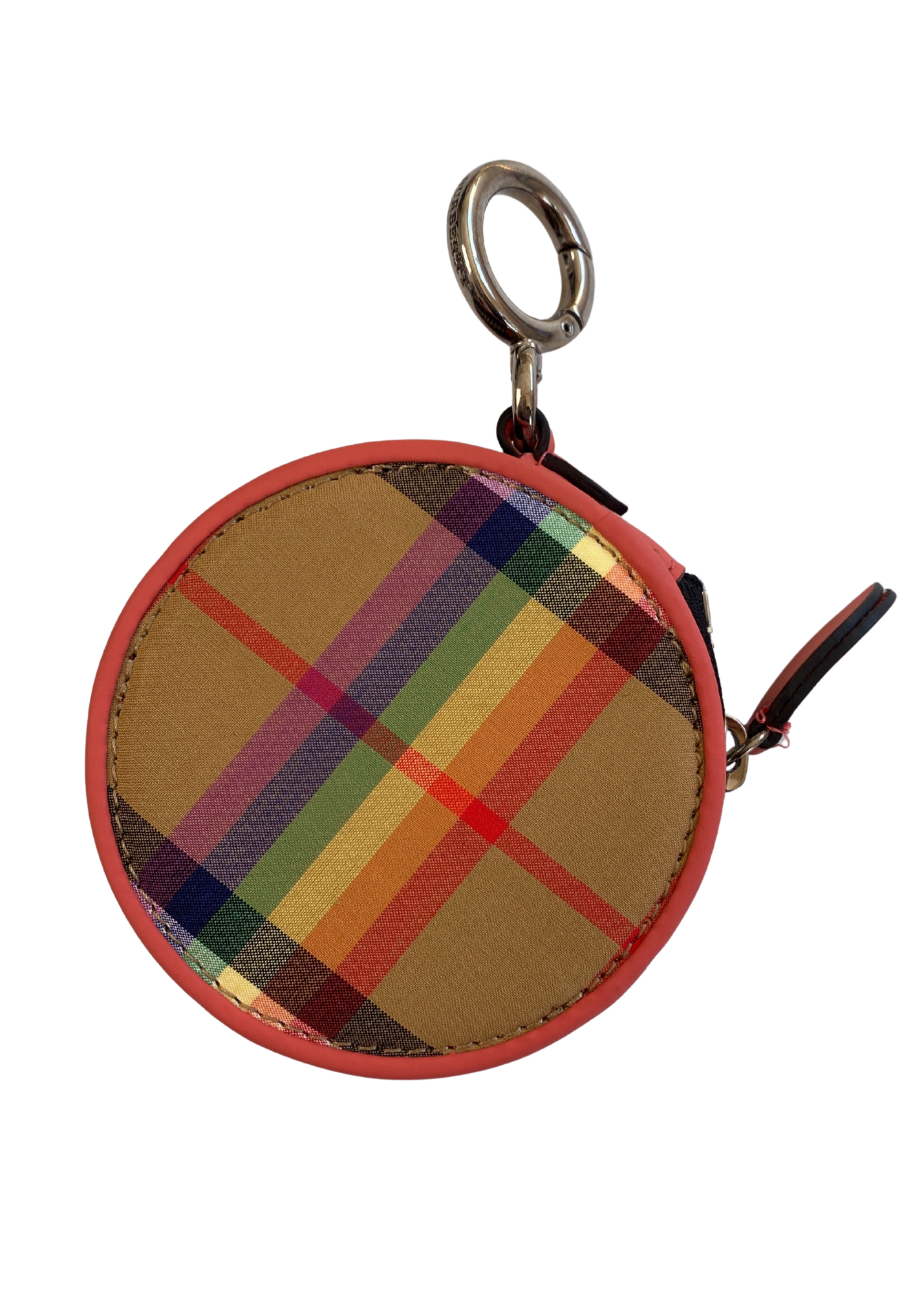 BURBERRY 2018 Rainbow Nova Check Coin Purse