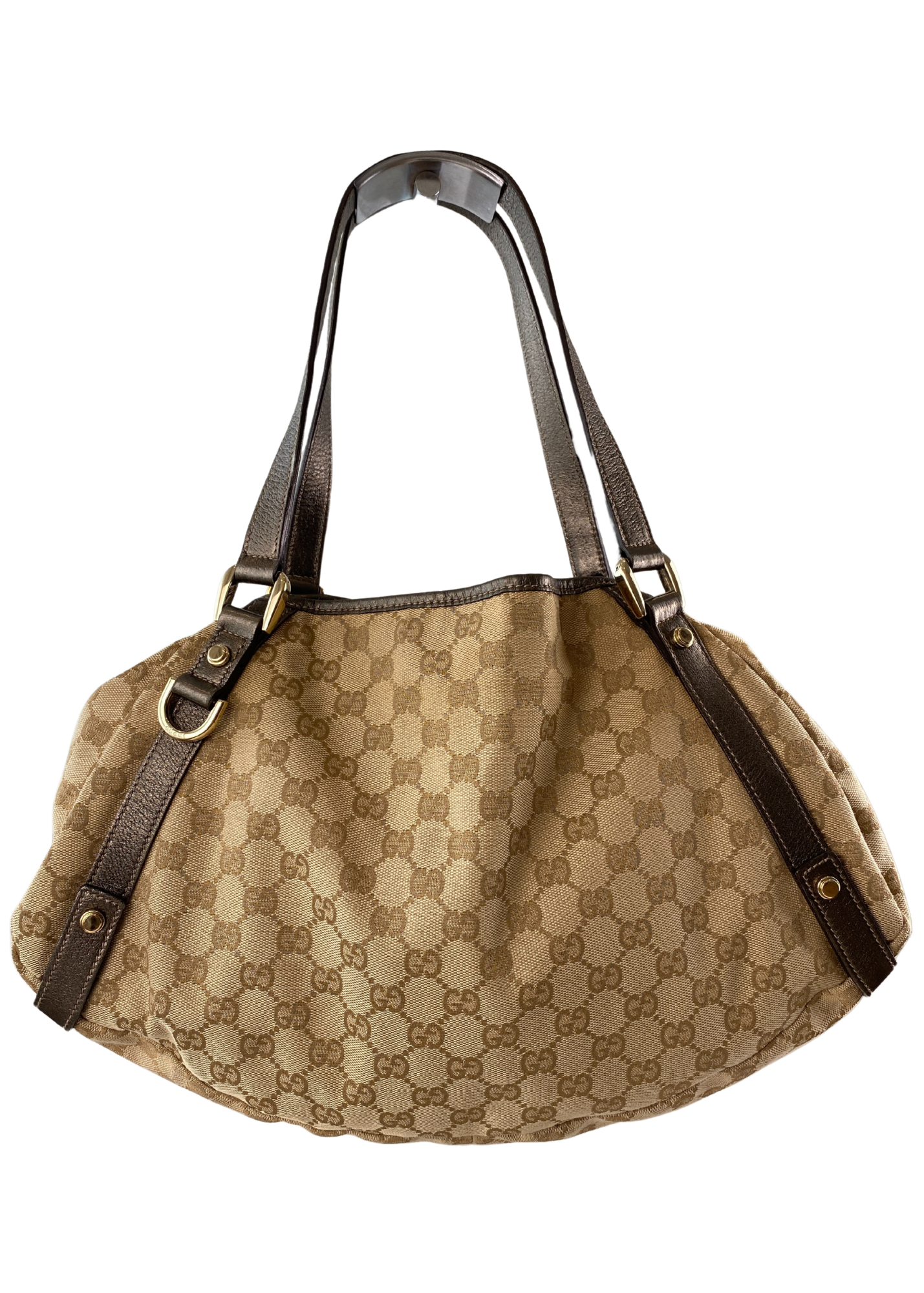 GUCCI (AS IS) GG Monogram 'Abbey' Shoulder Bag