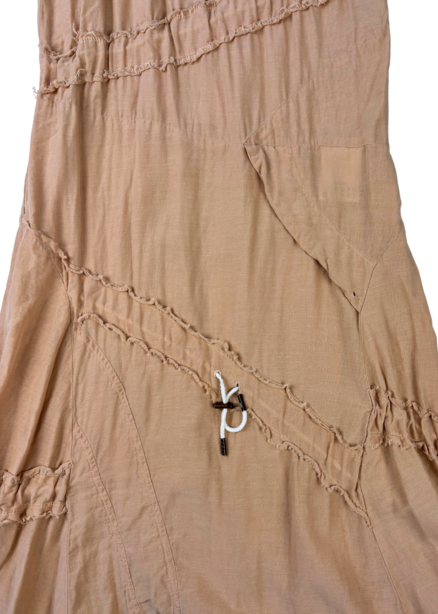 McQ ALEXANDER MCQUEEN Drawstring Midi Dress