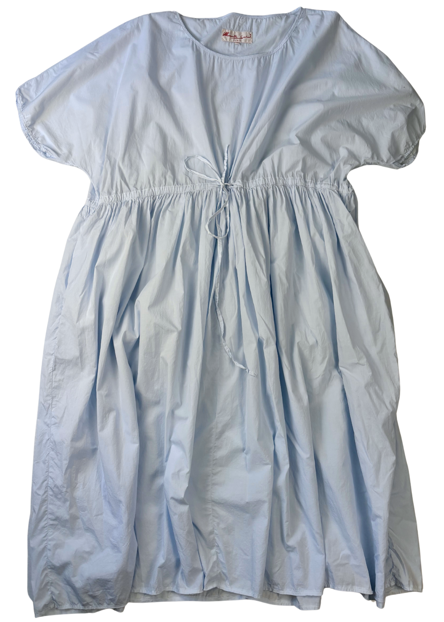 MANUELLE GUIBAL Poplin Drawstring Midi