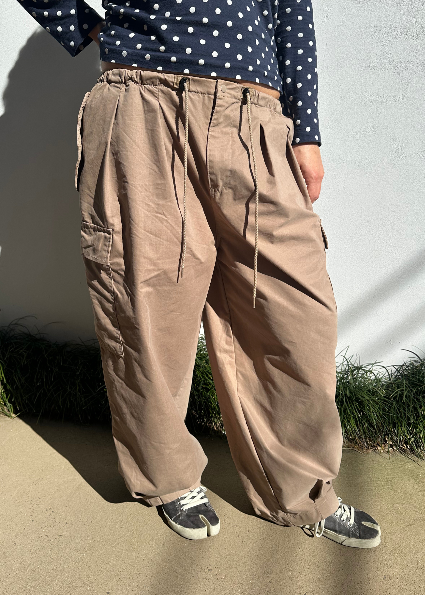 ANGLAN Parachute Cargo Pants