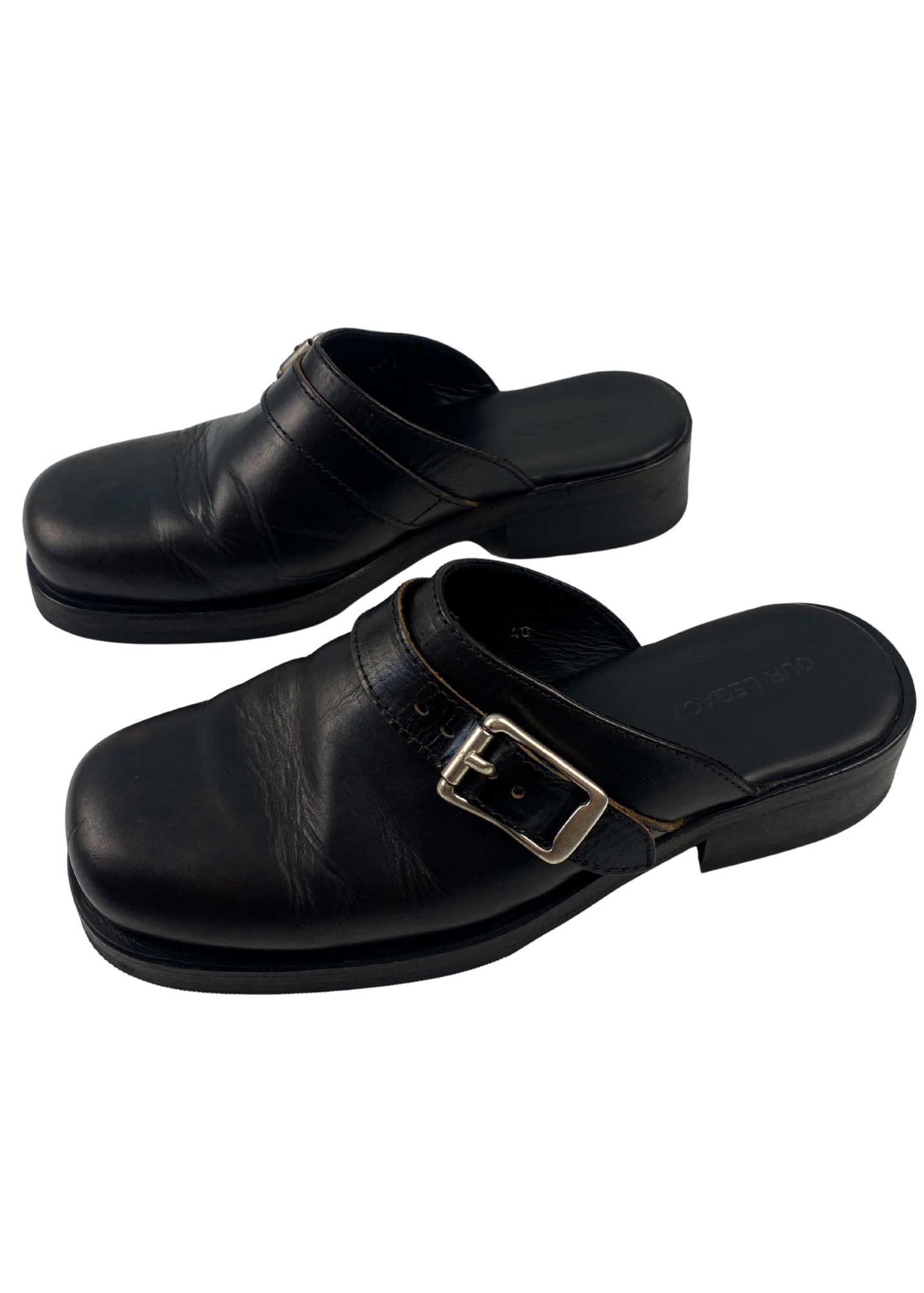 OUR LEGACY (AS IS) 'Camion' Leather Mule