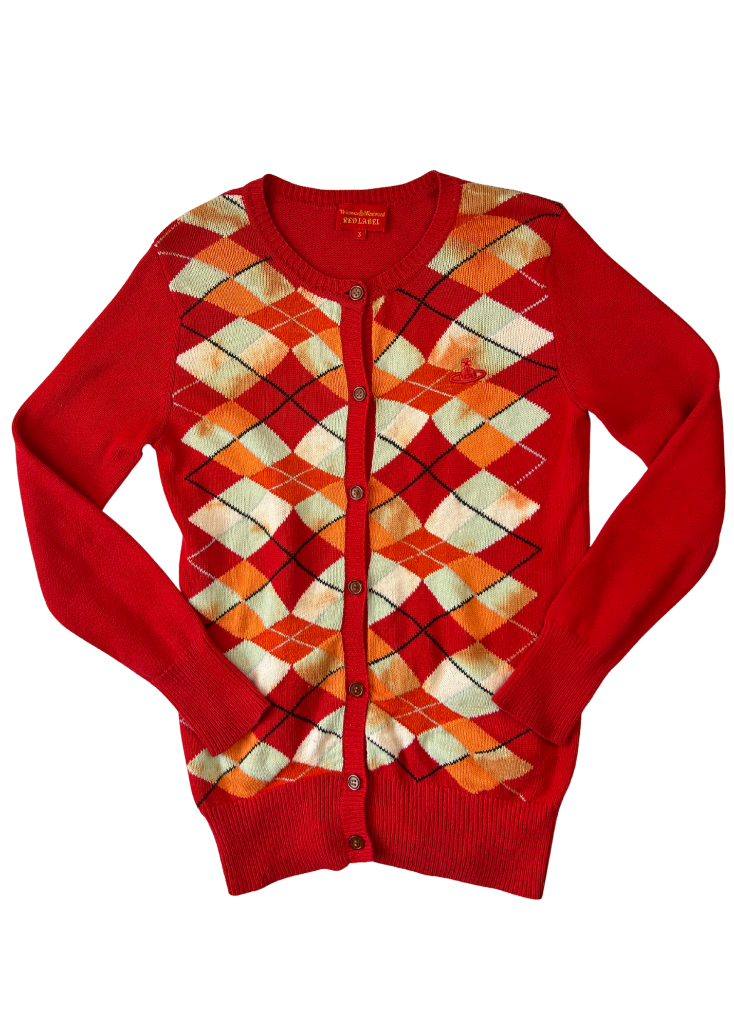 VIVIENNE WESTWOOD RED LABEL Colourbleed Cardigan