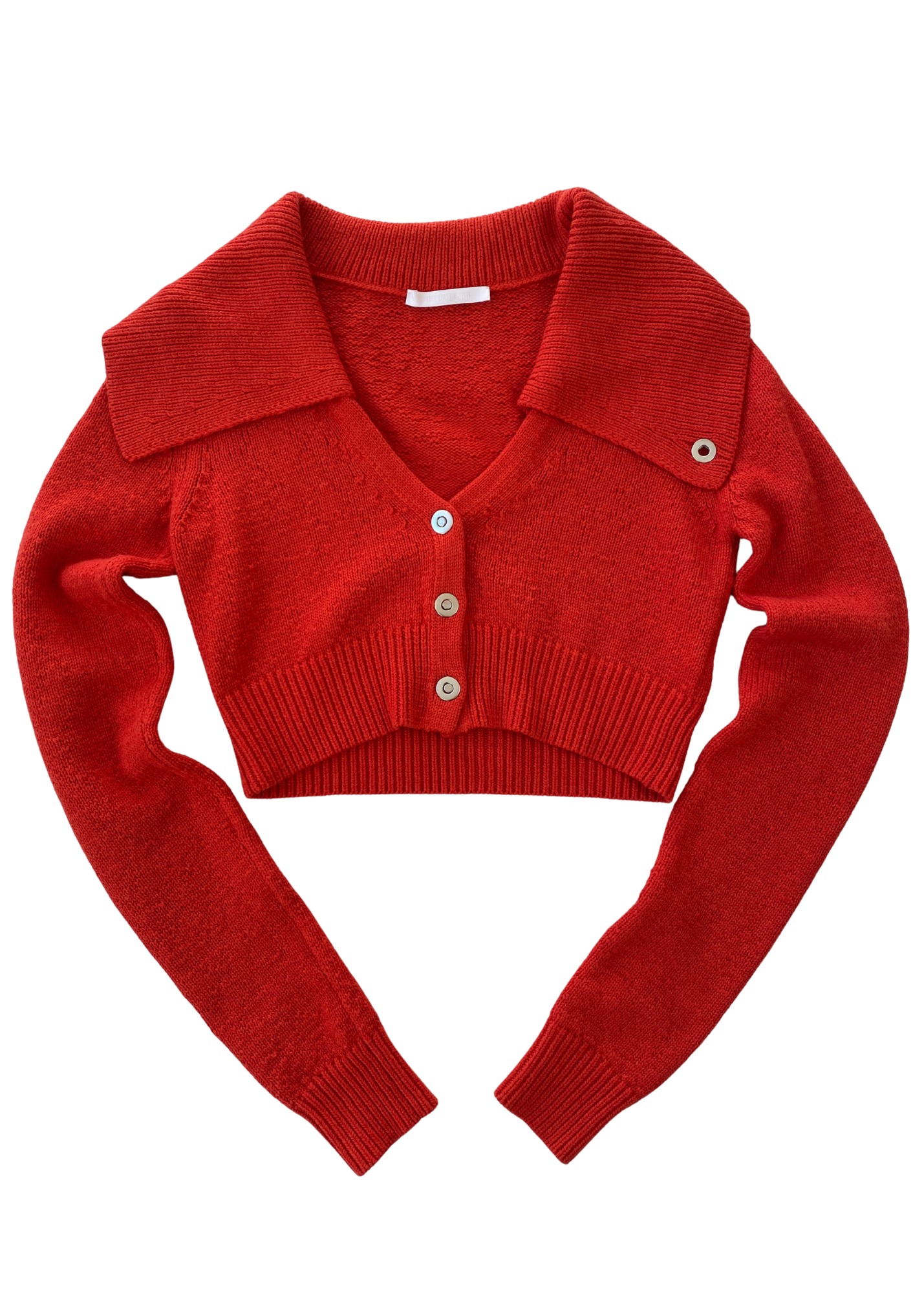HELMUT LANG Crop Knit Sweater