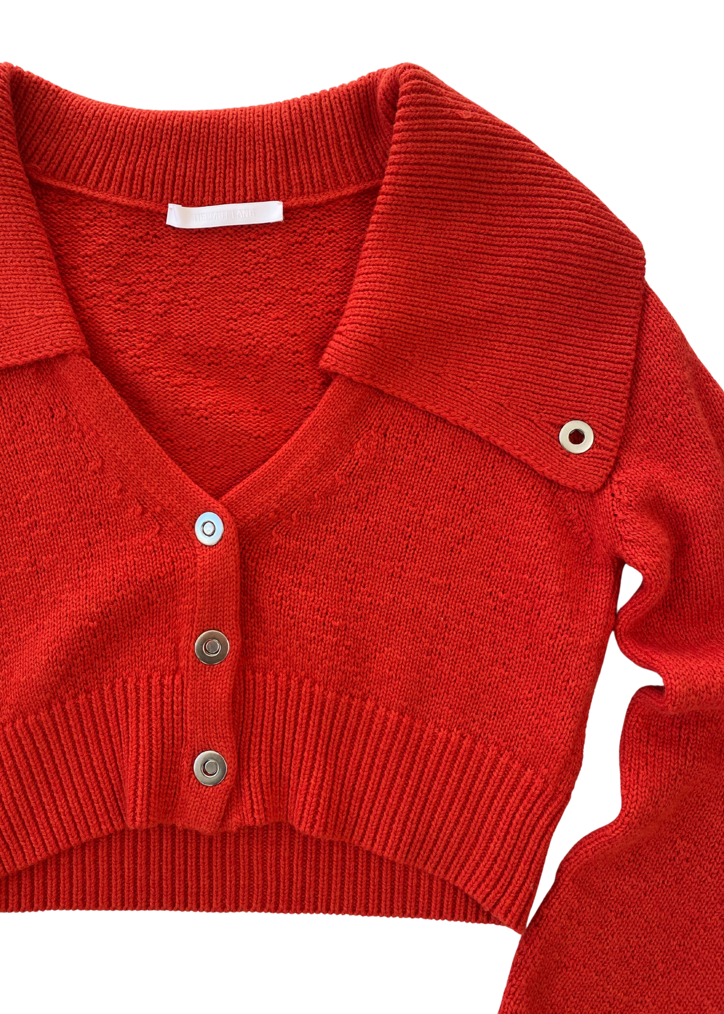 HELMUT LANG Crop Knit Sweater
