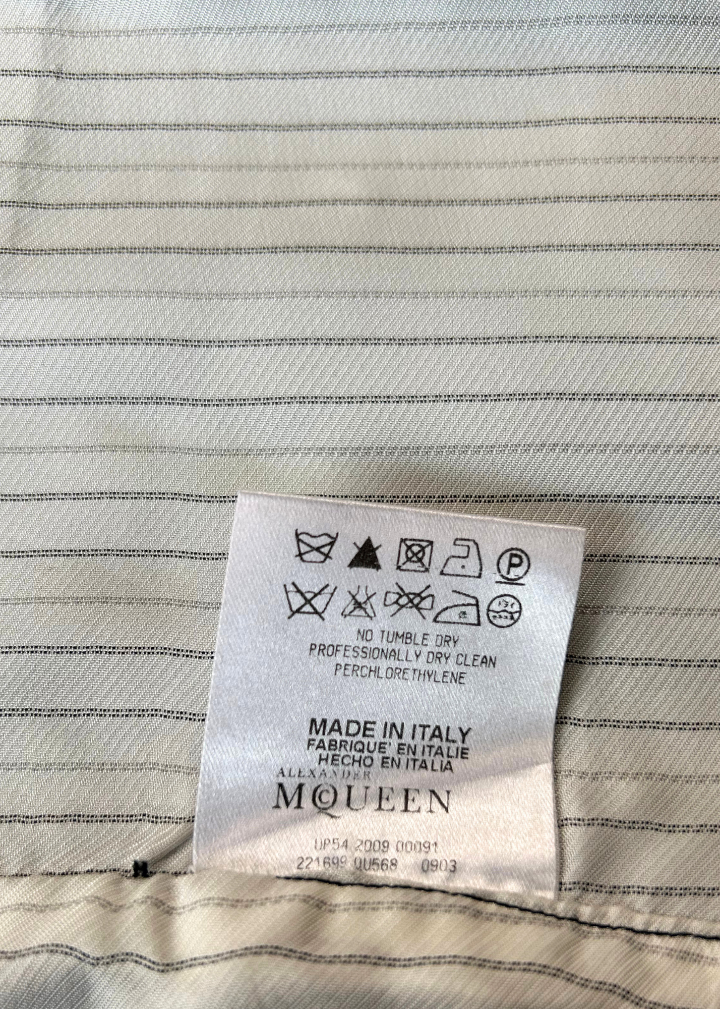 ALEXANDER MCQUEEN (AS IS) 2009 Waistcoat