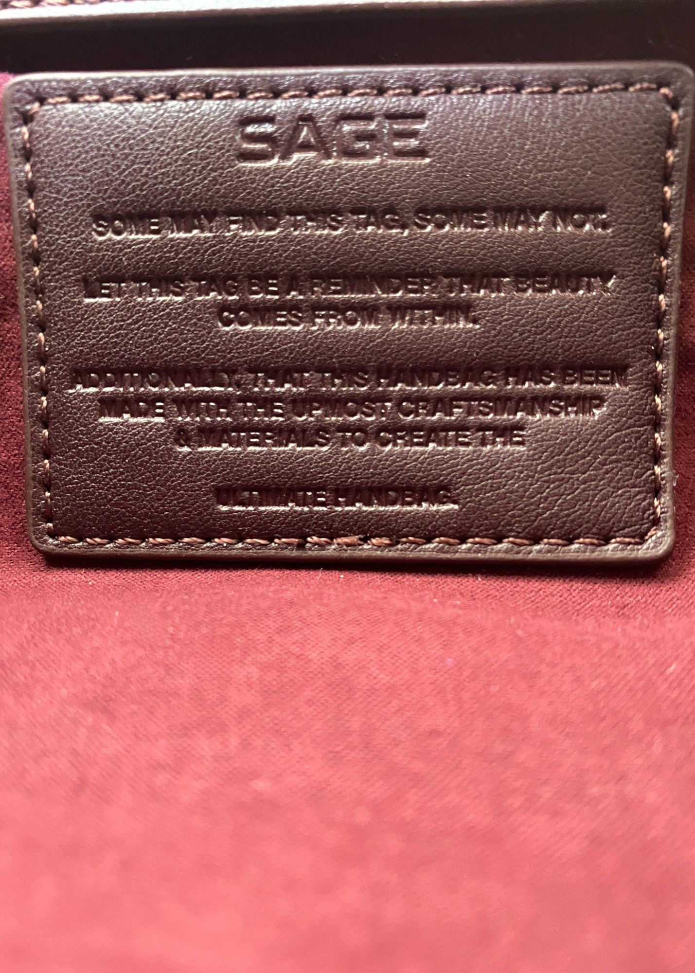 SAGE AVENUE Vegan Leather Envelope Bag