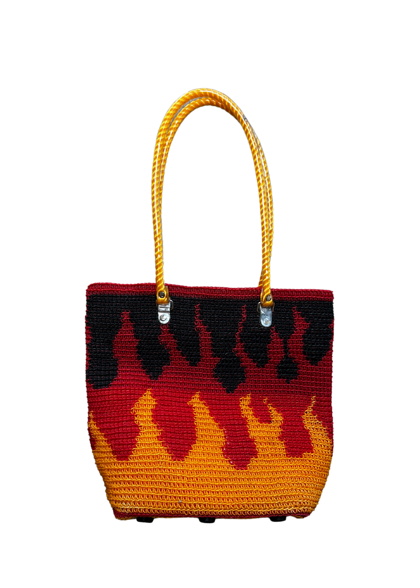 SKIPPING GIRL Flame Tote Bag