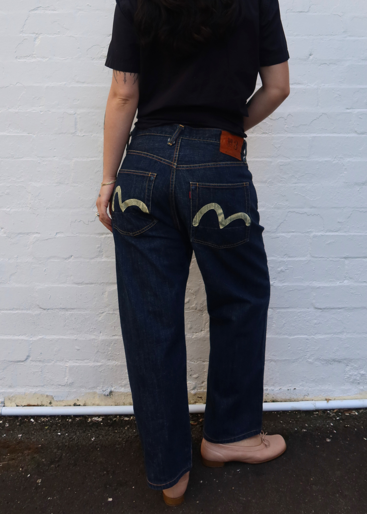 EVISU No.3 2001 Indigo Denim Jeans