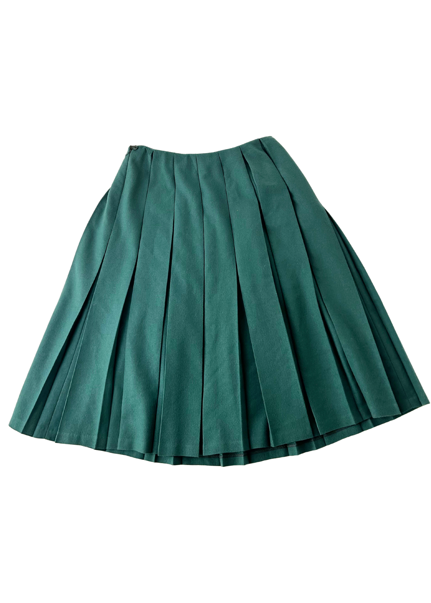 FLETCHER JONES VINTAGE (AS IS) Pleated Midi Skirt