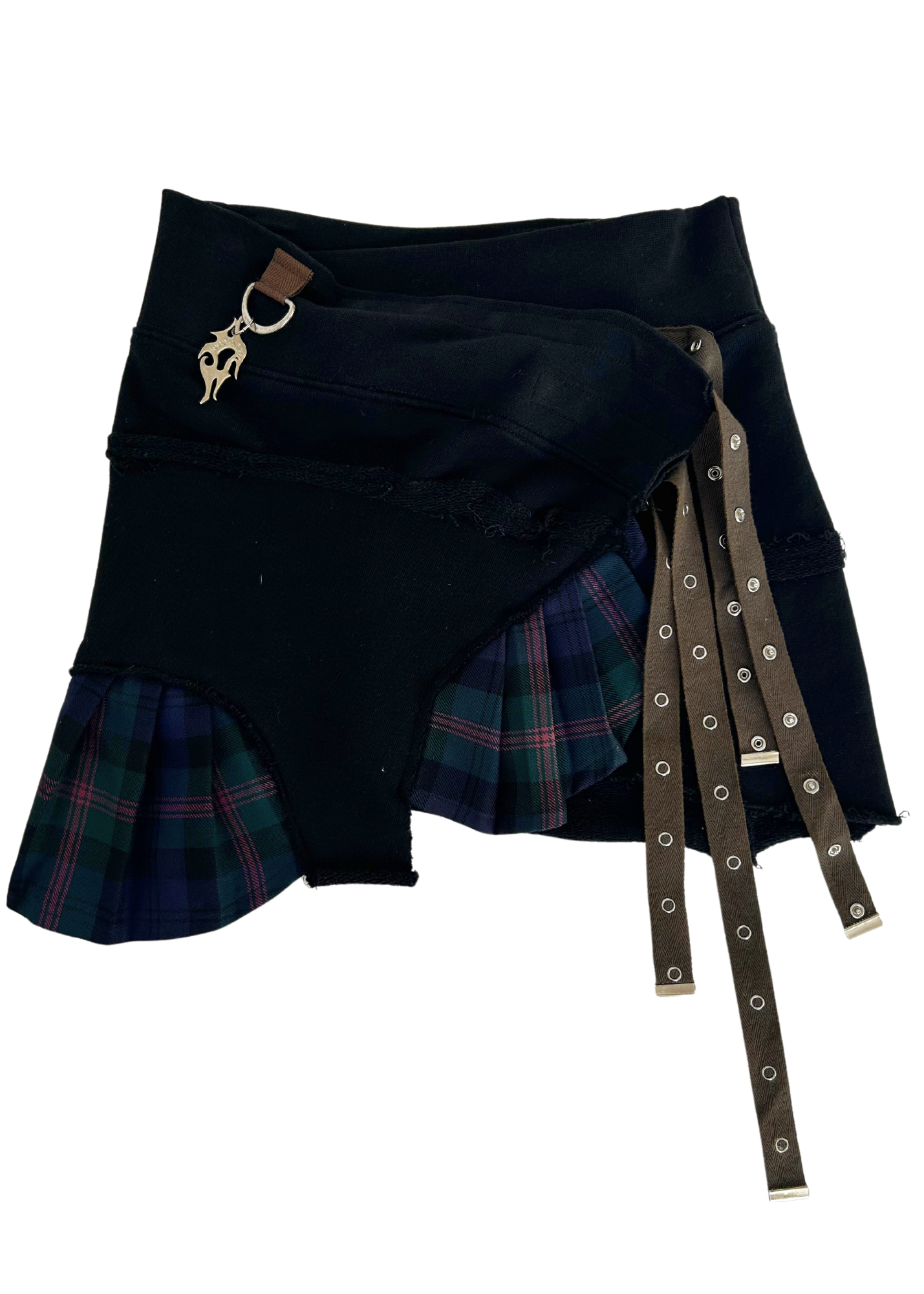 HYDRA OPIA 'Serpent' Kilt Mini Skirt