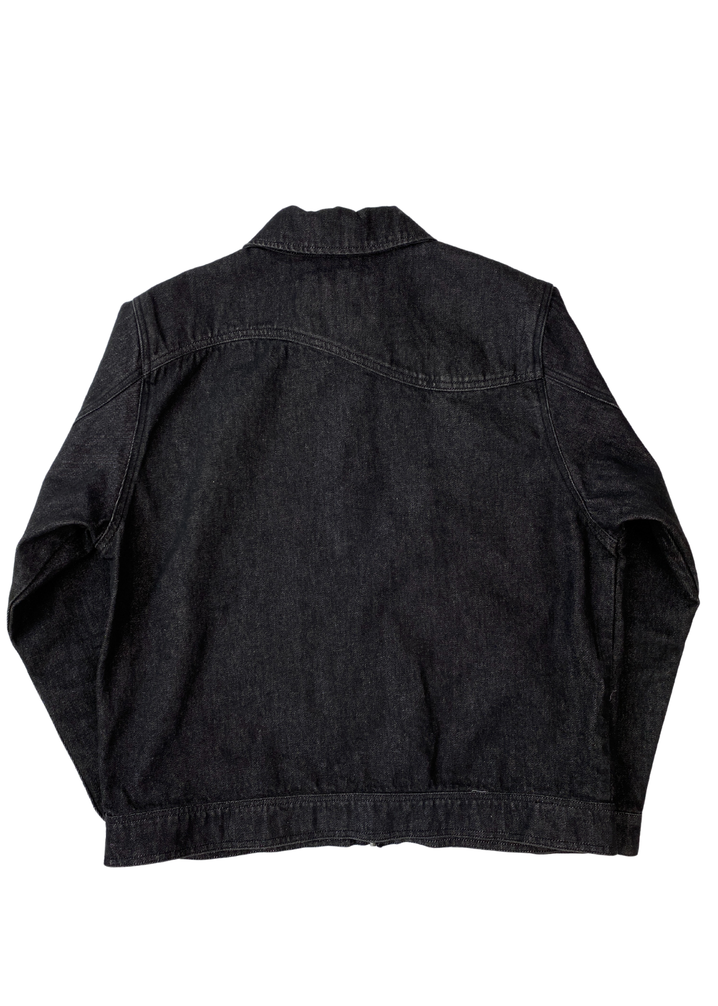 DIME Denim Zip Up Boxy Jacket