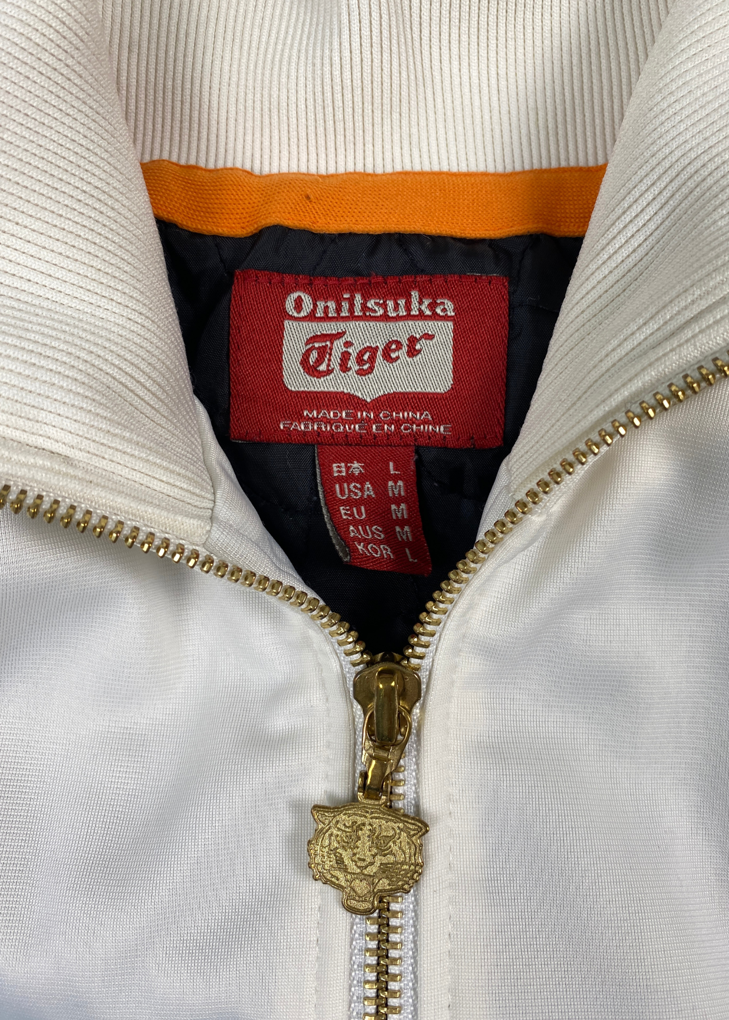 VINTAGE ONITSUKA TIGER (AS IS) Varsity Track Jacket