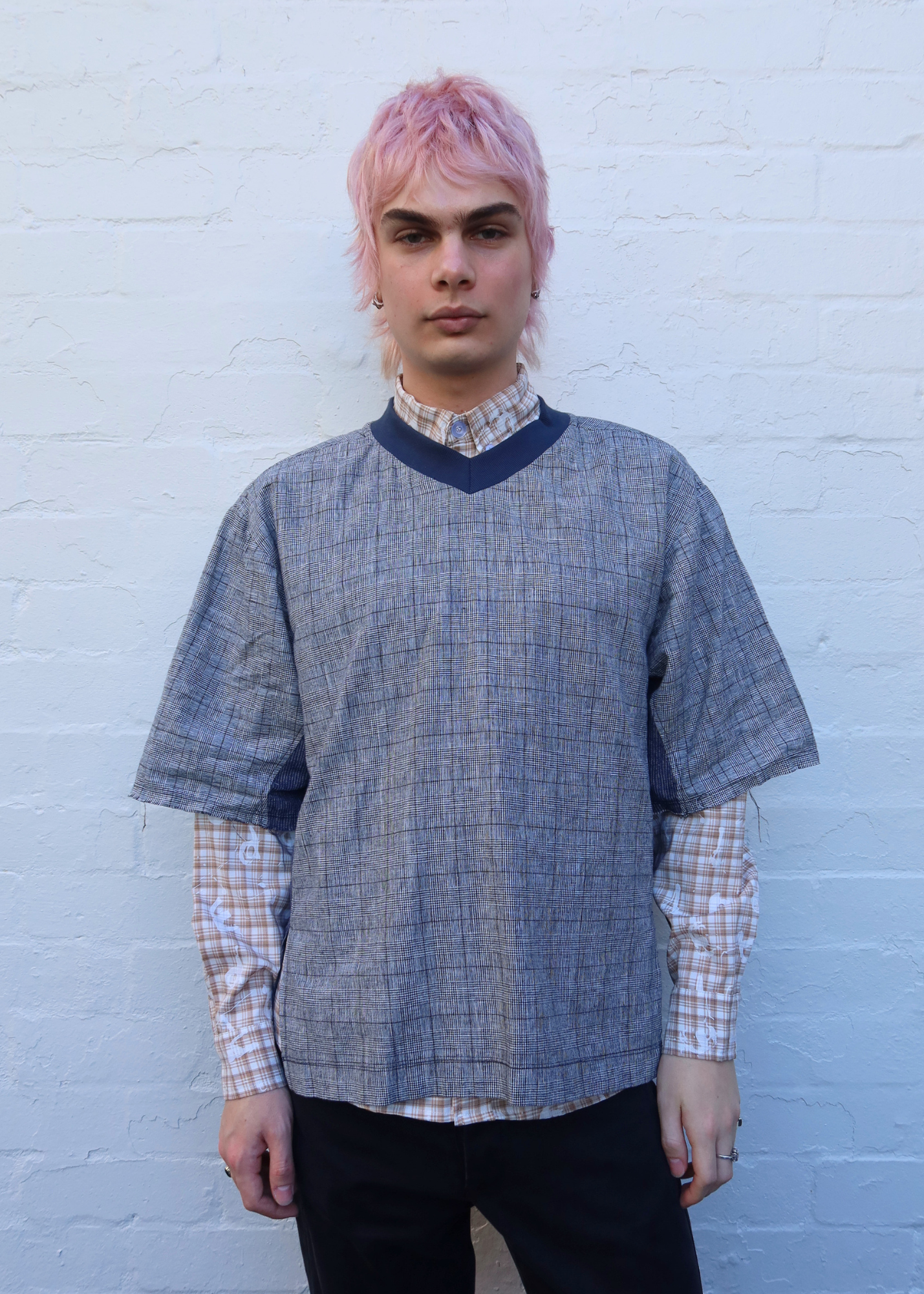 ITADAKI Check 'Hiro Jersey'