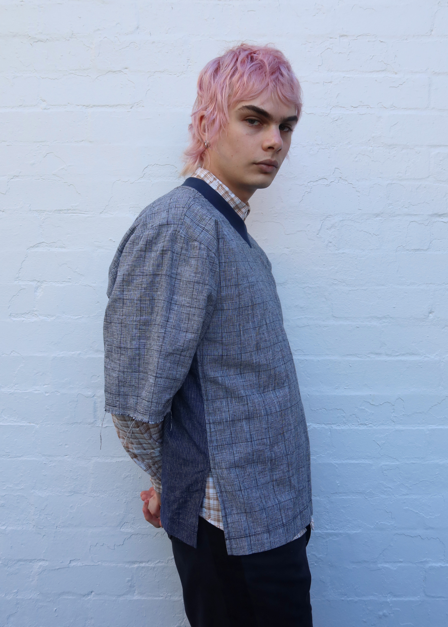 ITADAKI Check 'Hiro Jersey'