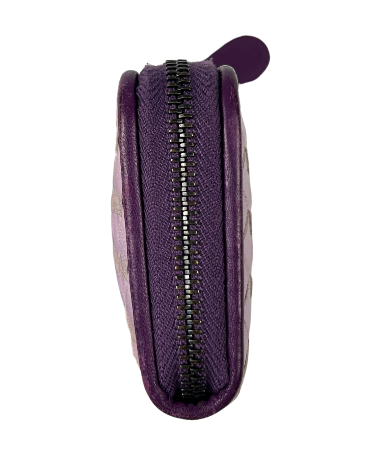 BOTTEGA VENETA (AS IS) Lavender Intrecciato Card Holder
