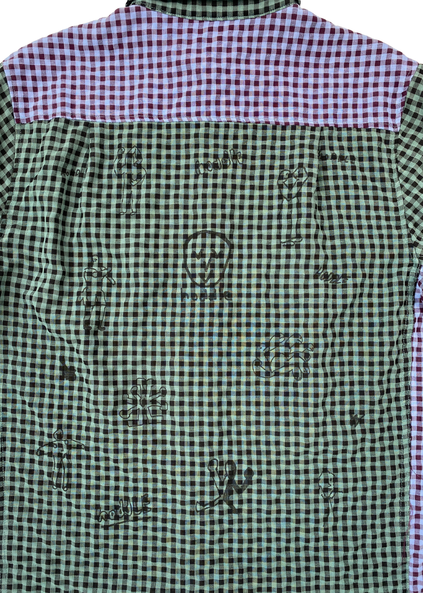HODDLE Gingham Button Up Shirt