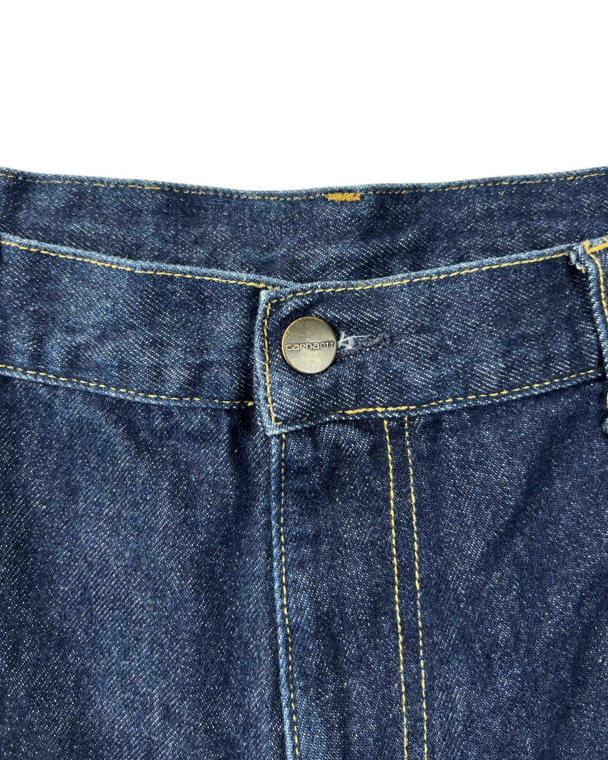 CARHARTT WIP 'Single Knee Pant' Dark Wash Carpenter Jeans